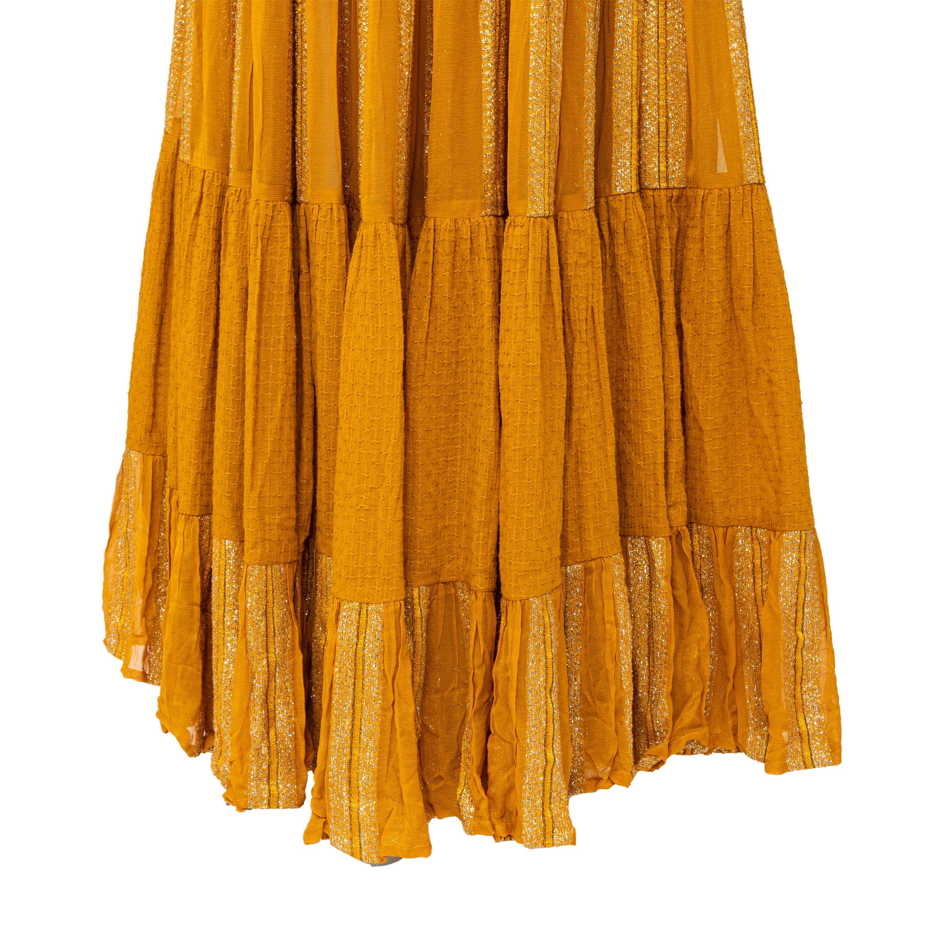 Rara Avis by Sonal Verma Boho Long Dress - '10s For Sale 1
