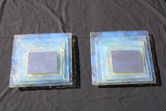 Rare Pair of Carlo nason Wall Lights for Mazzega Published Book Vetri D'arte