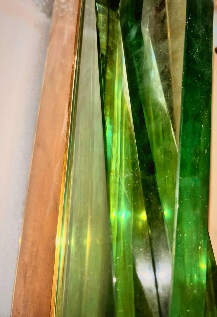 Seltenes Paar italienischer Wandleuchter von Max Ingrand für Fontana Arte Modell 1829. (Aluminium) im Angebot