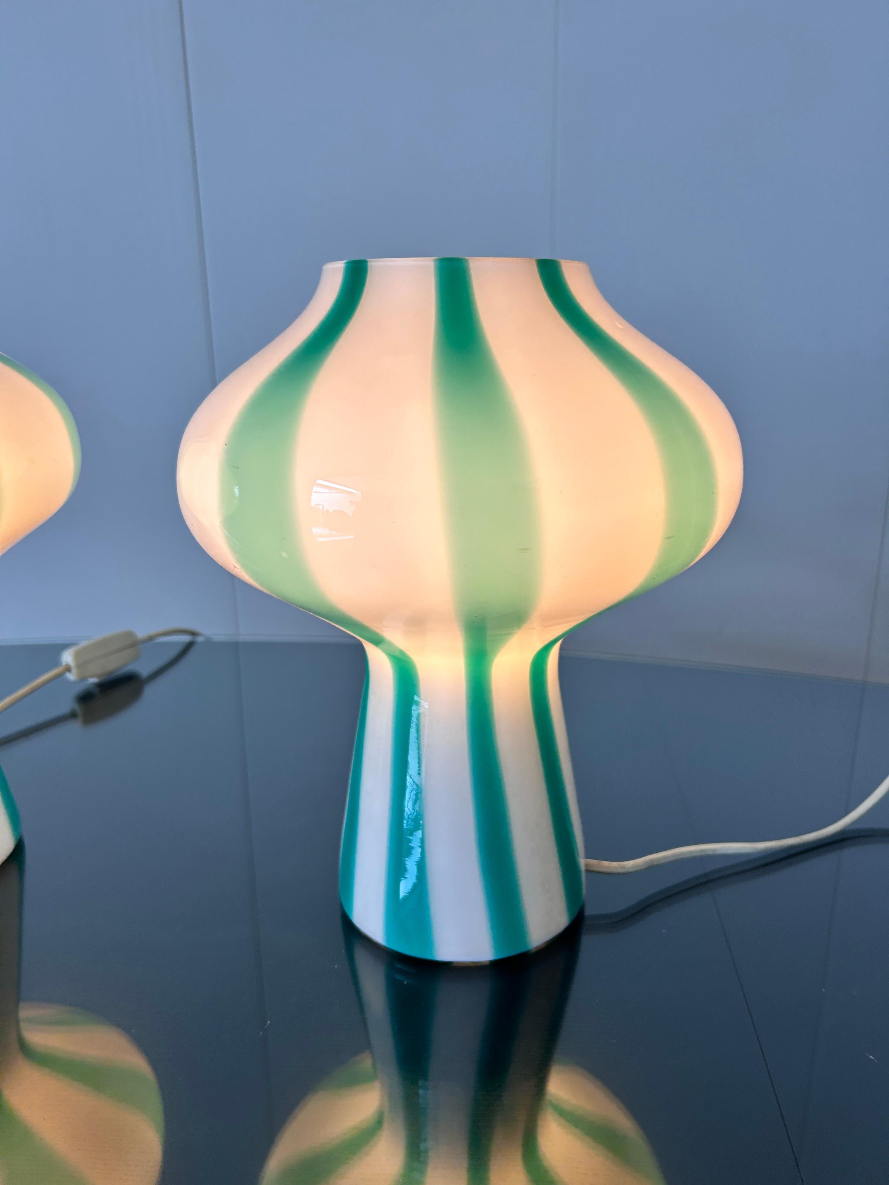 Rara coppia di lampade da tavolo mod. 