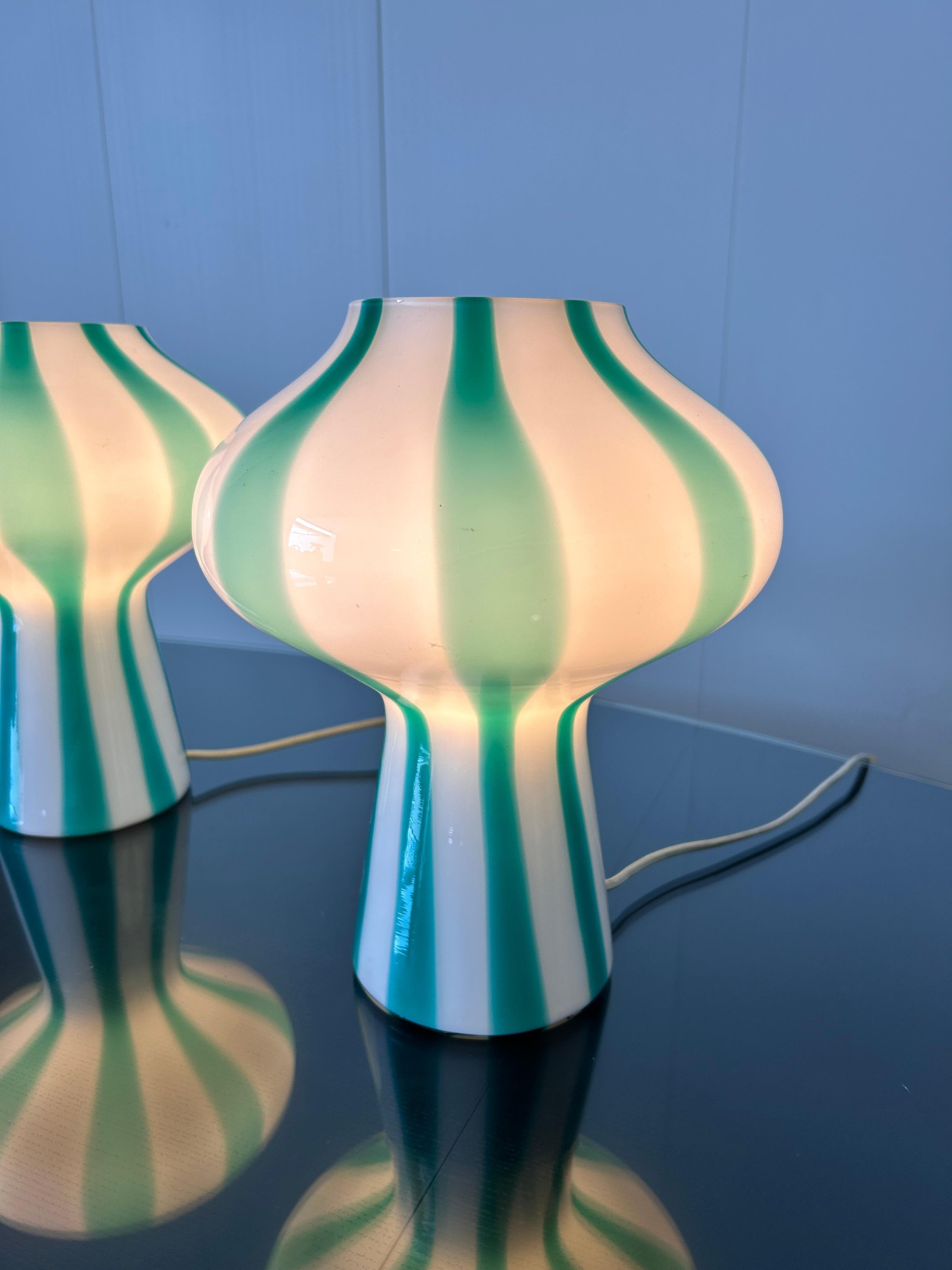 Rara coppia di lampade da tavolo mod. 