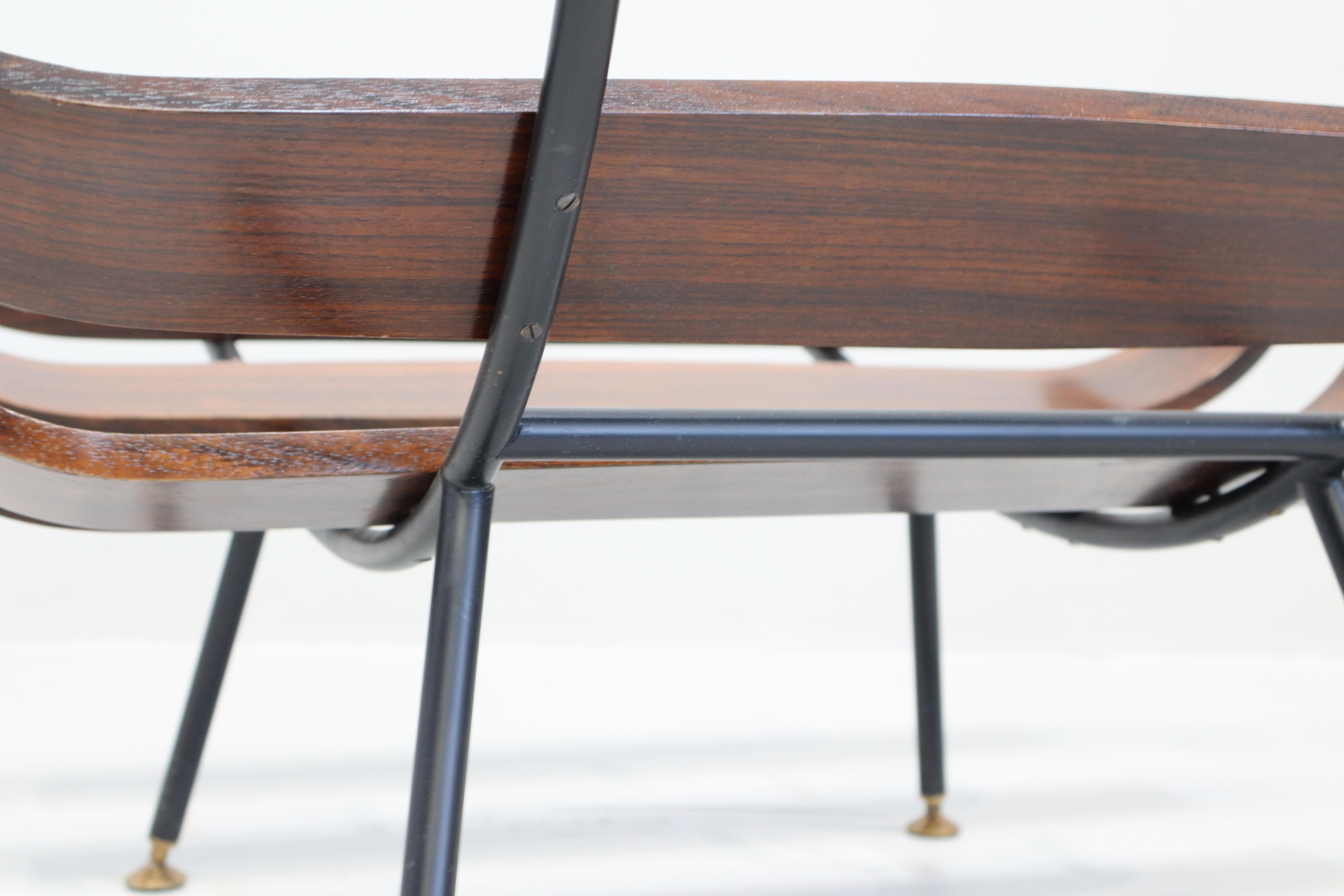 Rara Coppia Di Poltrone designer Martin Eisler and Carlo Hauner Costela For Sale 6