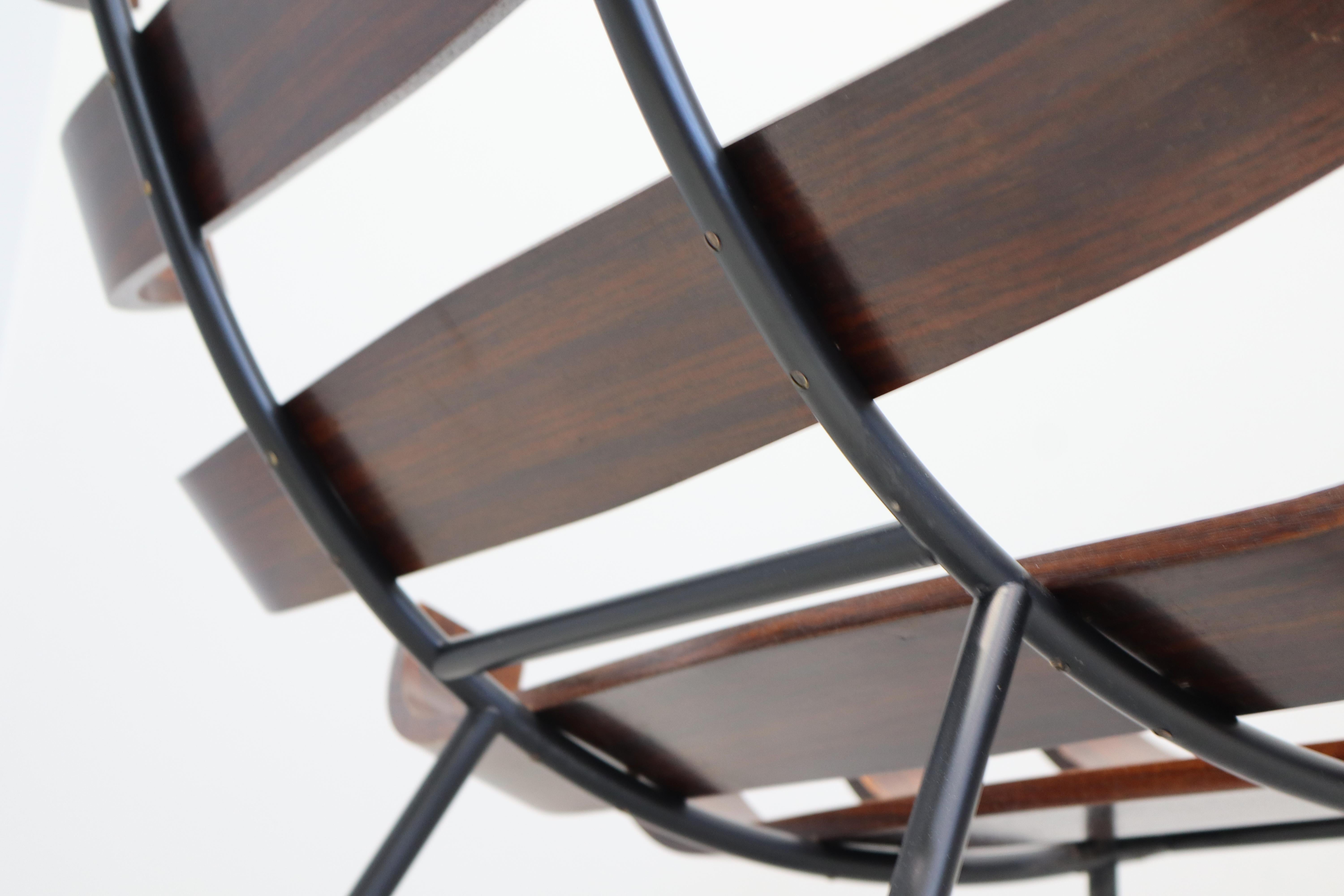 Rara Coppia Di Poltrone designer Martin Eisler and Carlo Hauner Costela For Sale 8