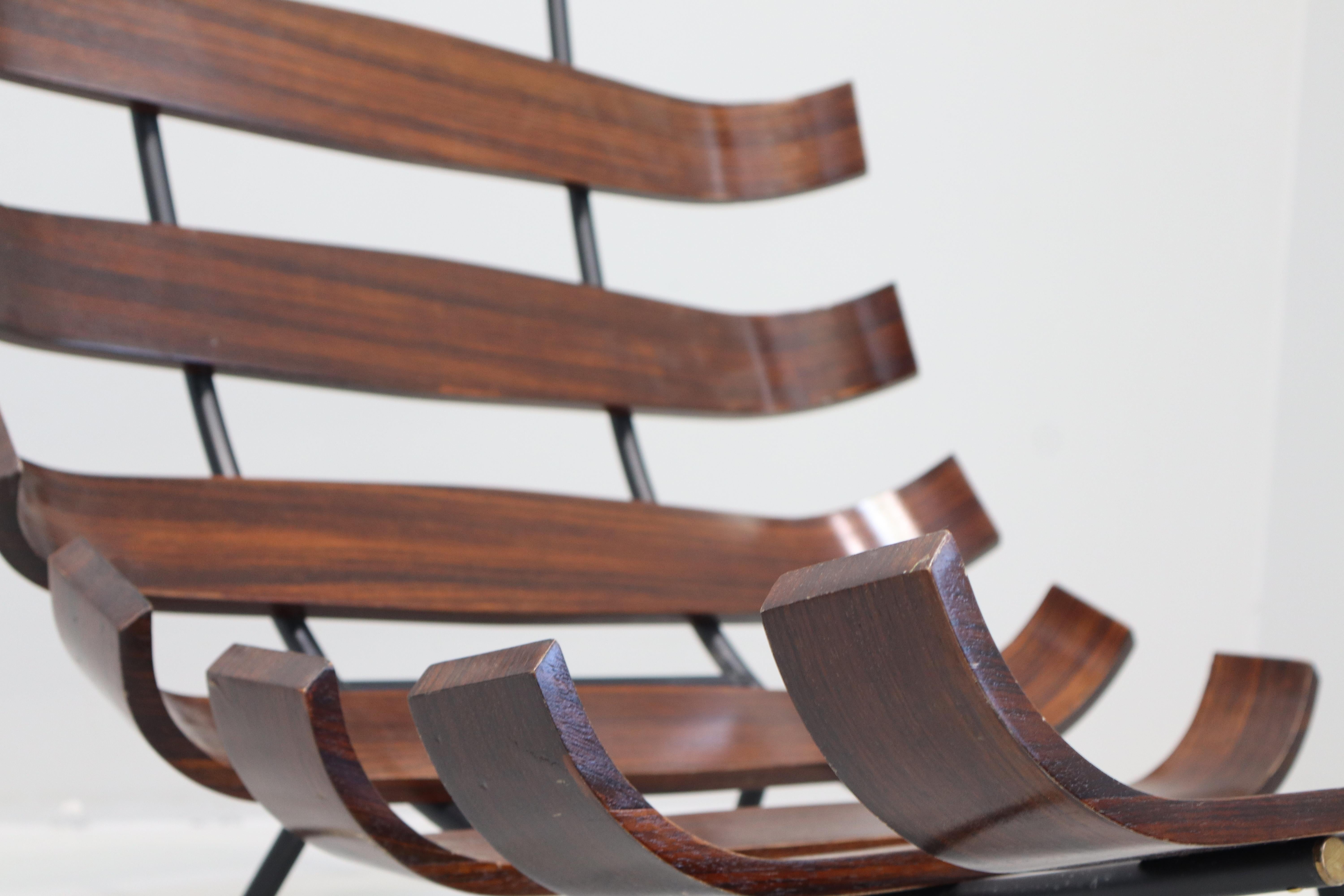 Rara Coppia Di Poltrone designer Martin Eisler and Carlo Hauner Costela For Sale 9