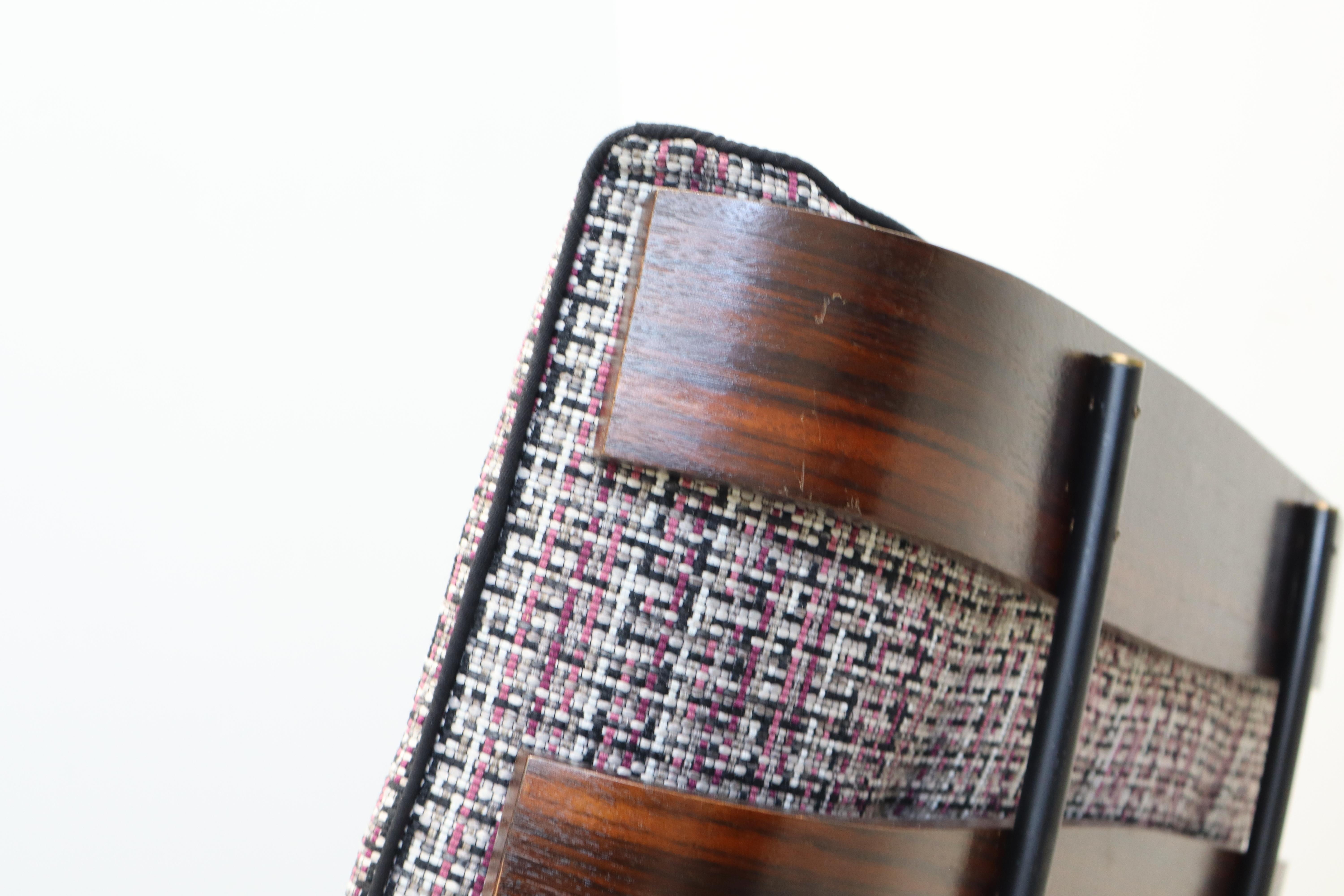 Rara Coppia Di Poltrone designer Martin Eisler and Carlo Hauner Costela For Sale 2
