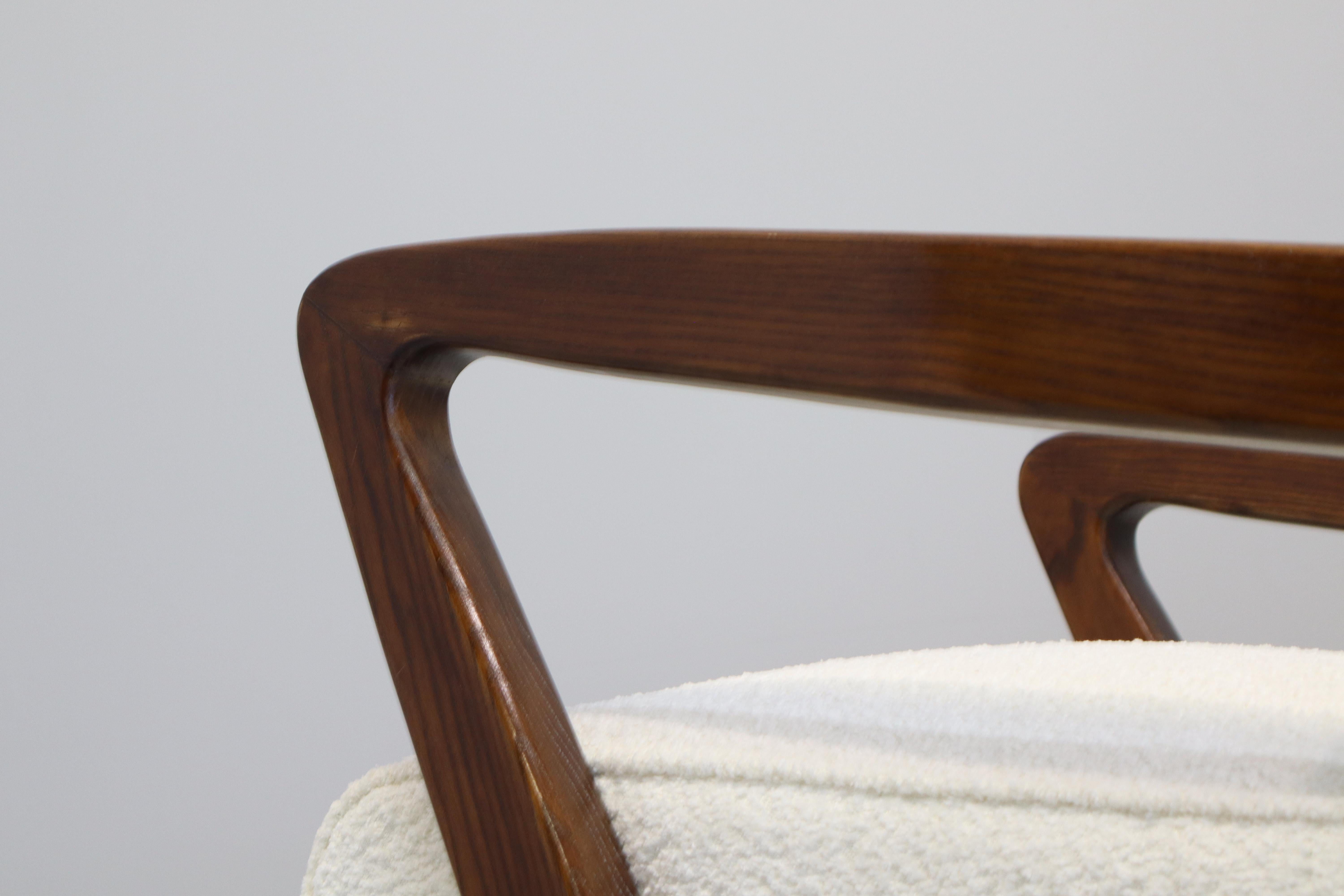 Rara Coppia di Poltrone Disegnate da Gio Ponti 1950 Italia For Sale 4