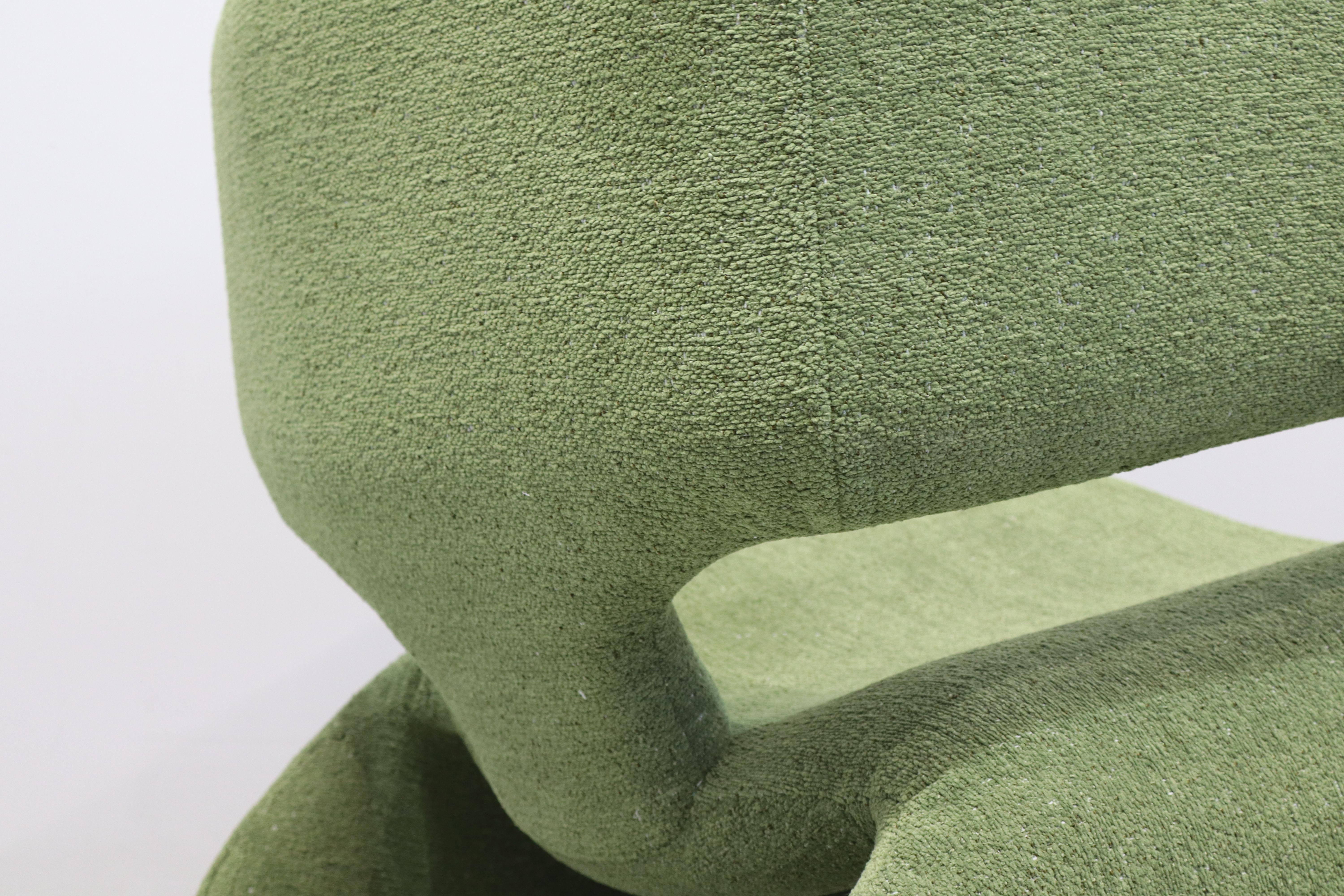 Raro par de sillones y reposapiés Djinn de Olivier Mourgue para Airborne en venta 2