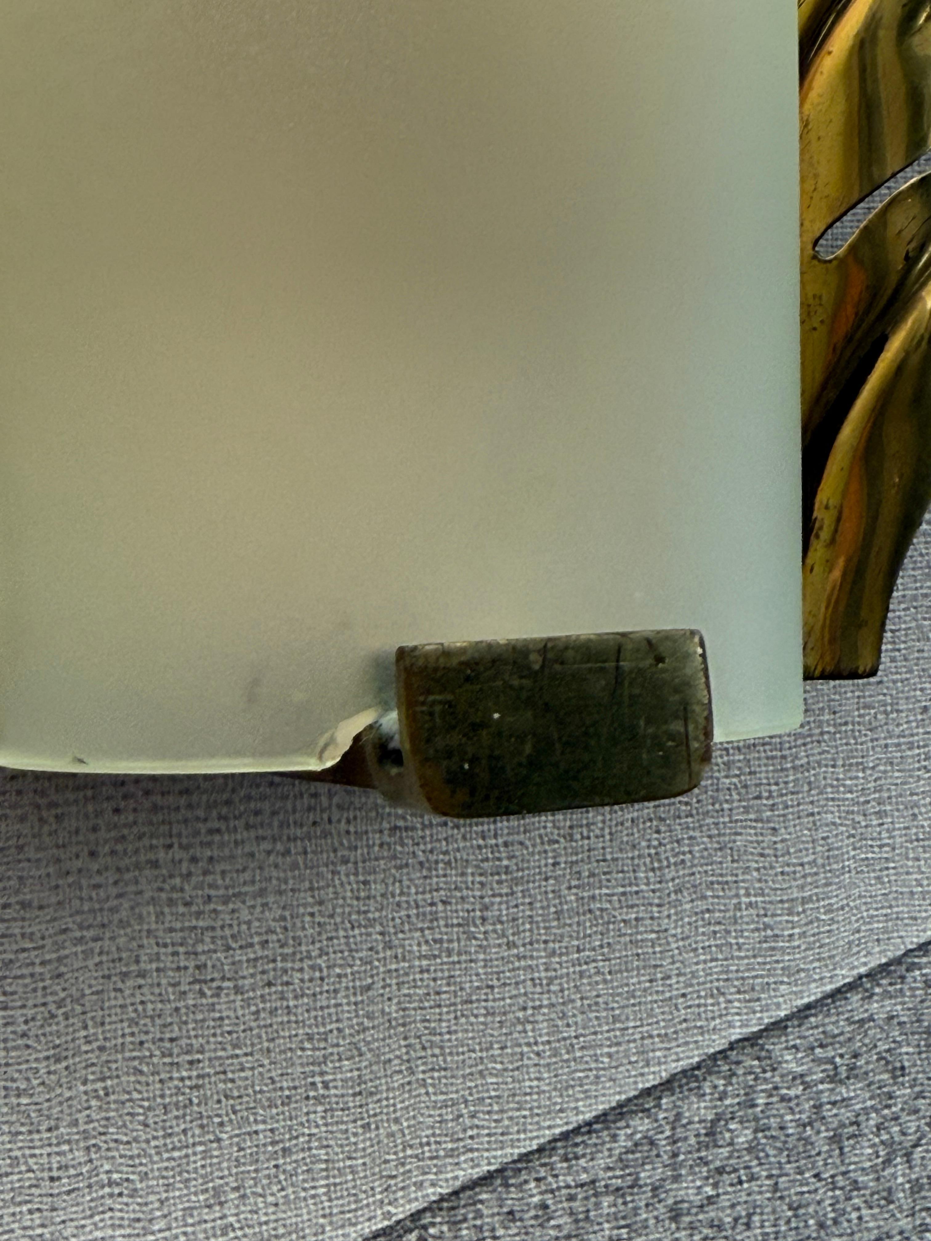 Rara Lampada da parete Pietro Chiesa per Fontana Arte 1935 in vendita 8