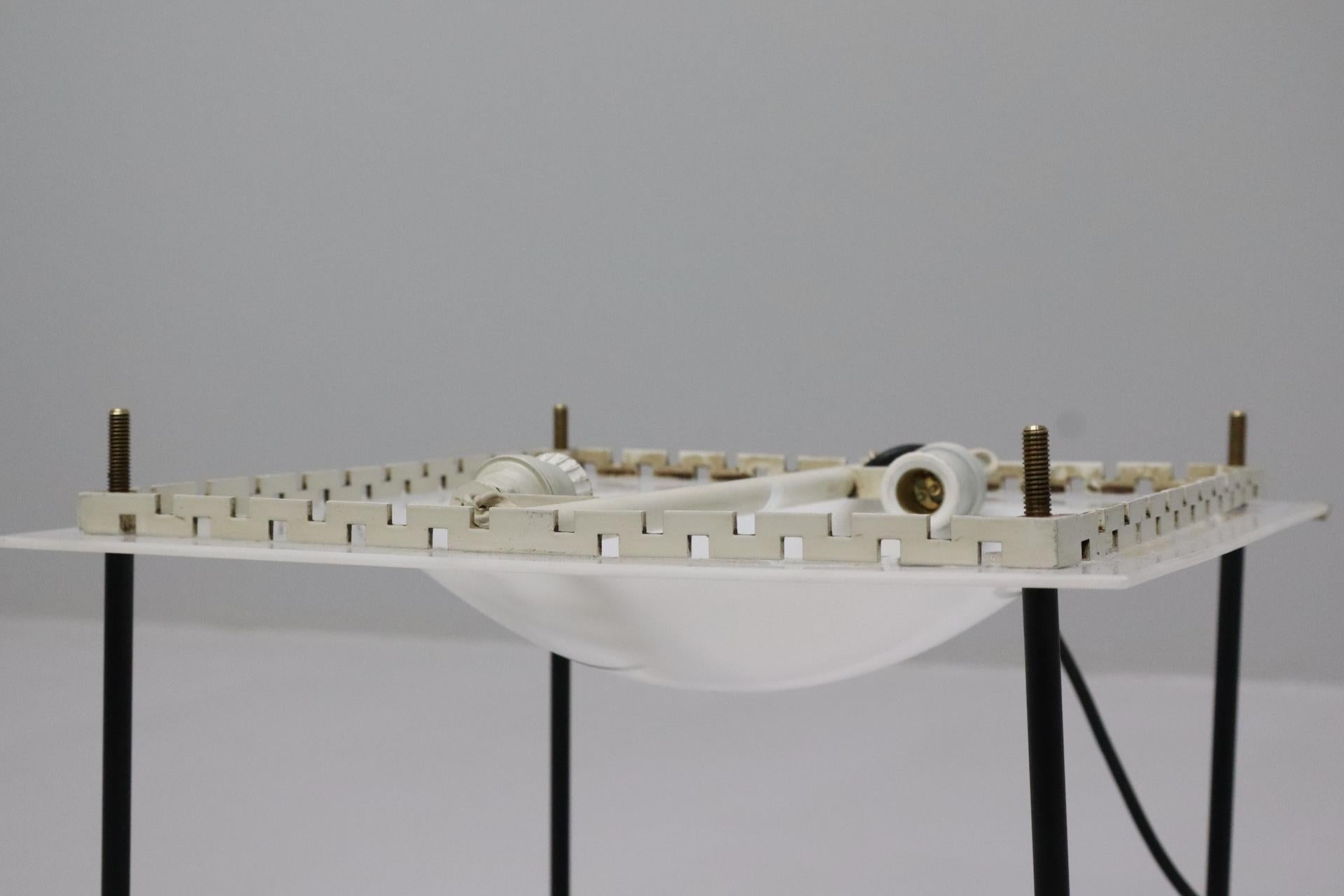 Rare lampe de table 'Palafitta' conçue par Ettore Sottsass pour Arredoluce  en vente 2