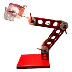 Rare Adjustable Table Lamp "Meccano" - Itala - !970 circa