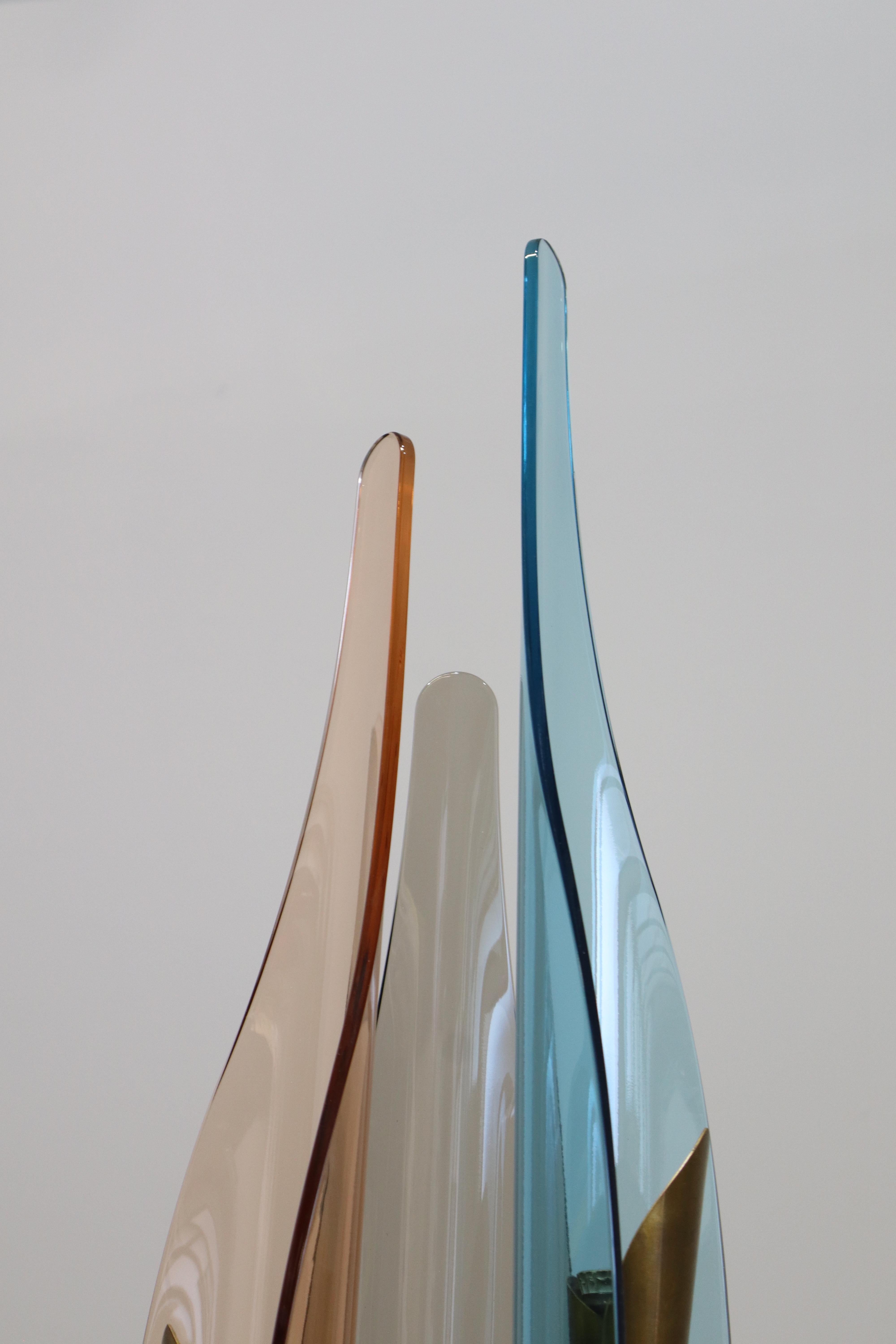 Rara Piantana Dahlia, Designer Max Ingrand für Fontana Arte im Angebot 8