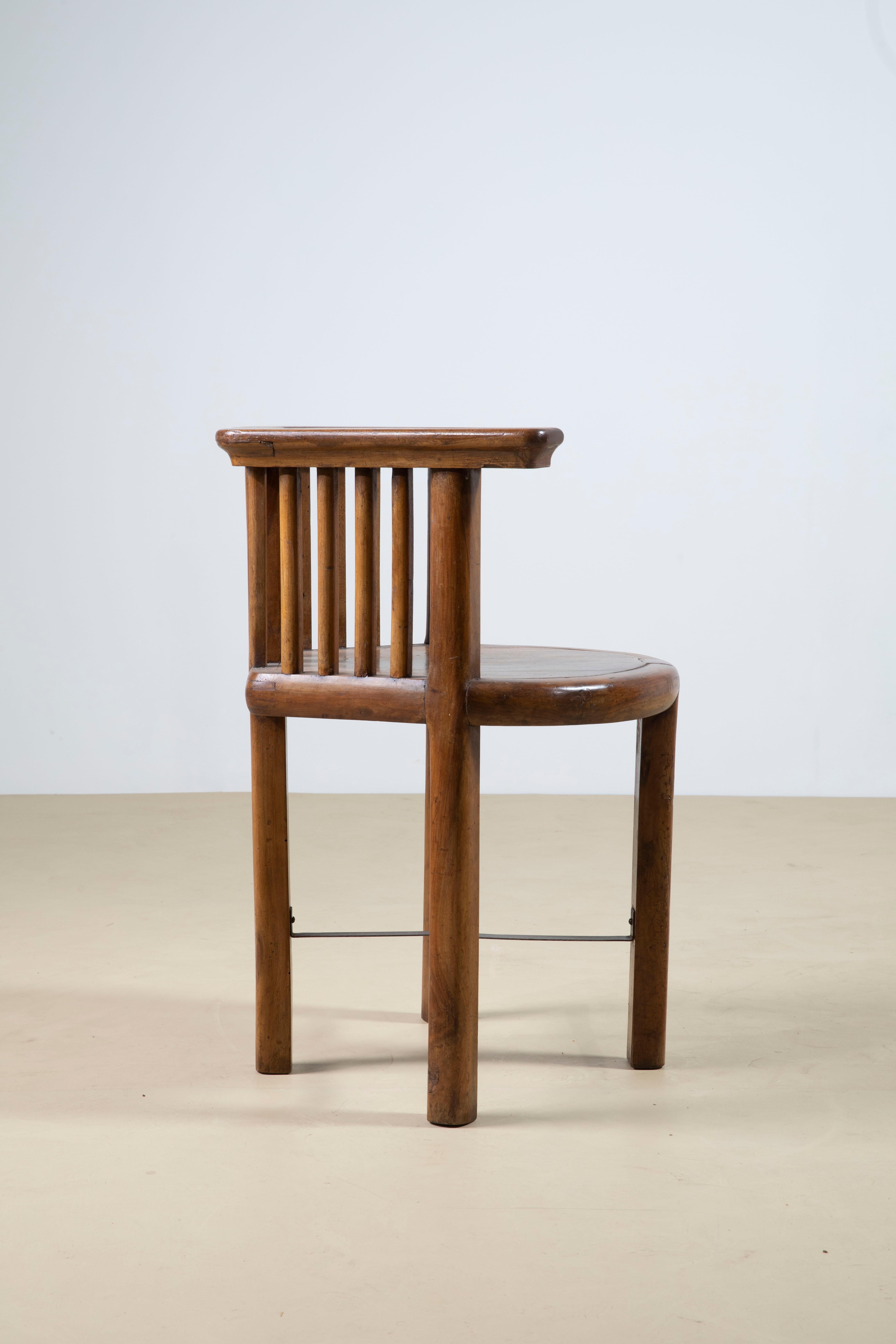 Rara silla individual Arts and Crafts, principios del siglo XX Metal en venta