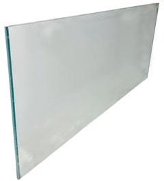 Rare 1" Thick Starphire Ultra-Clear Low-Iron Glass Panel