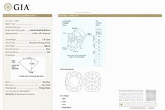 Raro diamante giallo aranciato da 1,01 carati, a cuscino modificato a brillante, GIA