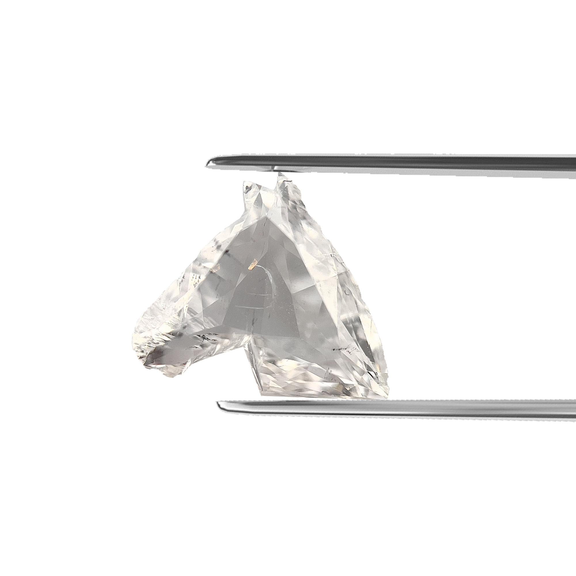 ITEM DESCRIPTION

ID #: 55303
Stone Shape: Horse Head 
Diamond Weight: 1.06CT
Clarity: SI2
Color: G
Measurements: 6.94x7.36x2.70mm
Our Price: $4,685
Appraisal Price: $7,800


These genuine diamonds are graded approximate by our in house gemologist.