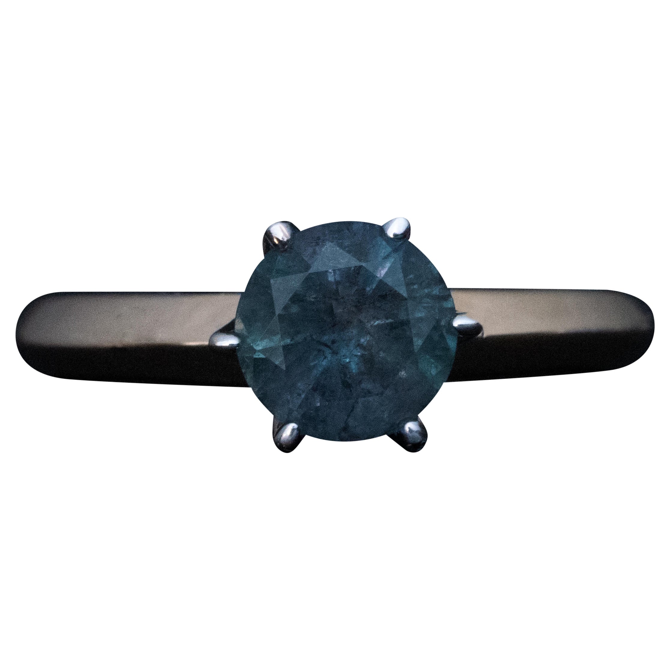 Rare 1.12 Ct Russian Alexandrite and Gold Engagement Ring For Sale