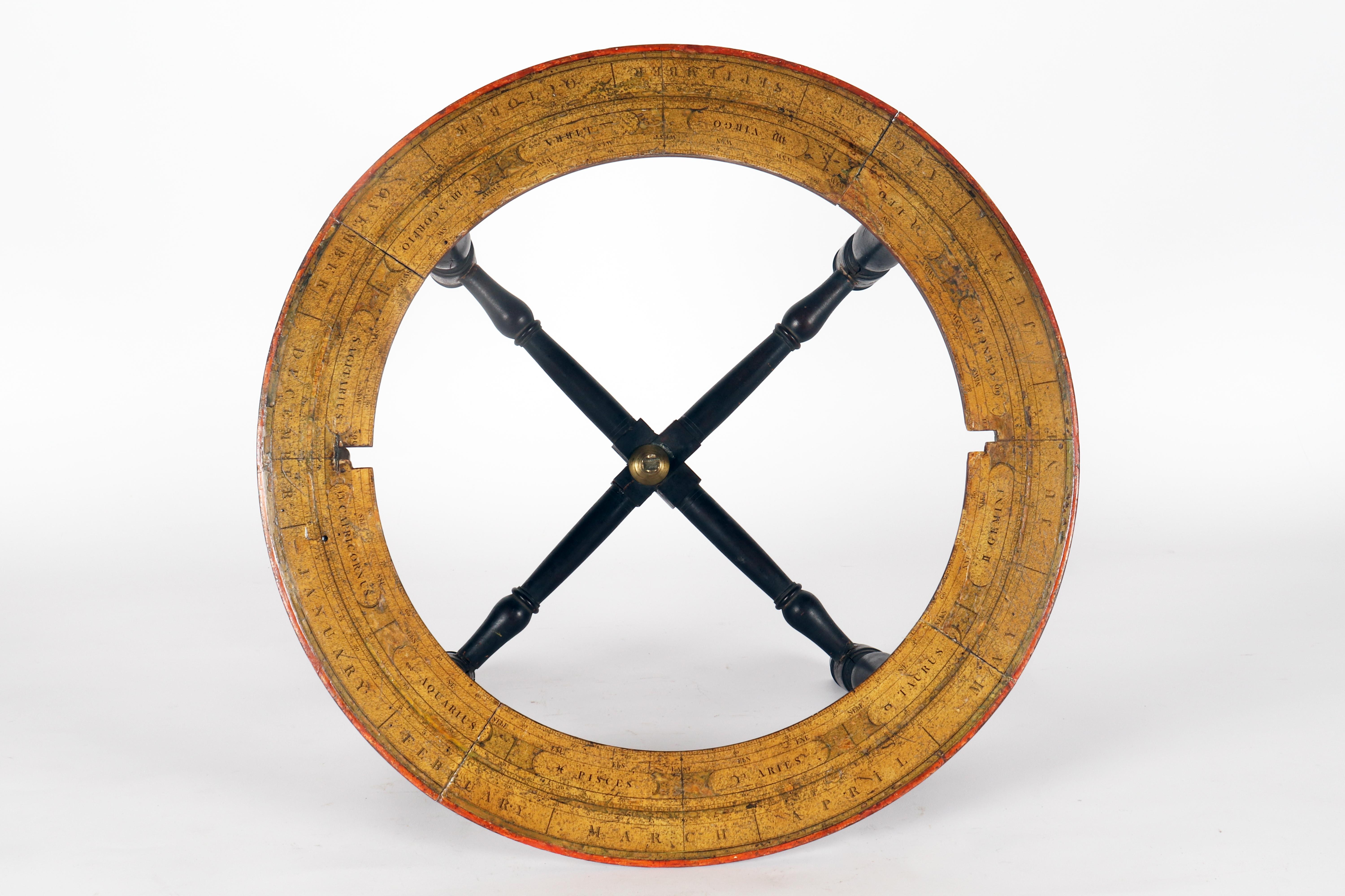 Rare globe terrestre de 12 pouces signé Cary, London United Kingdom 1800. en vente 7