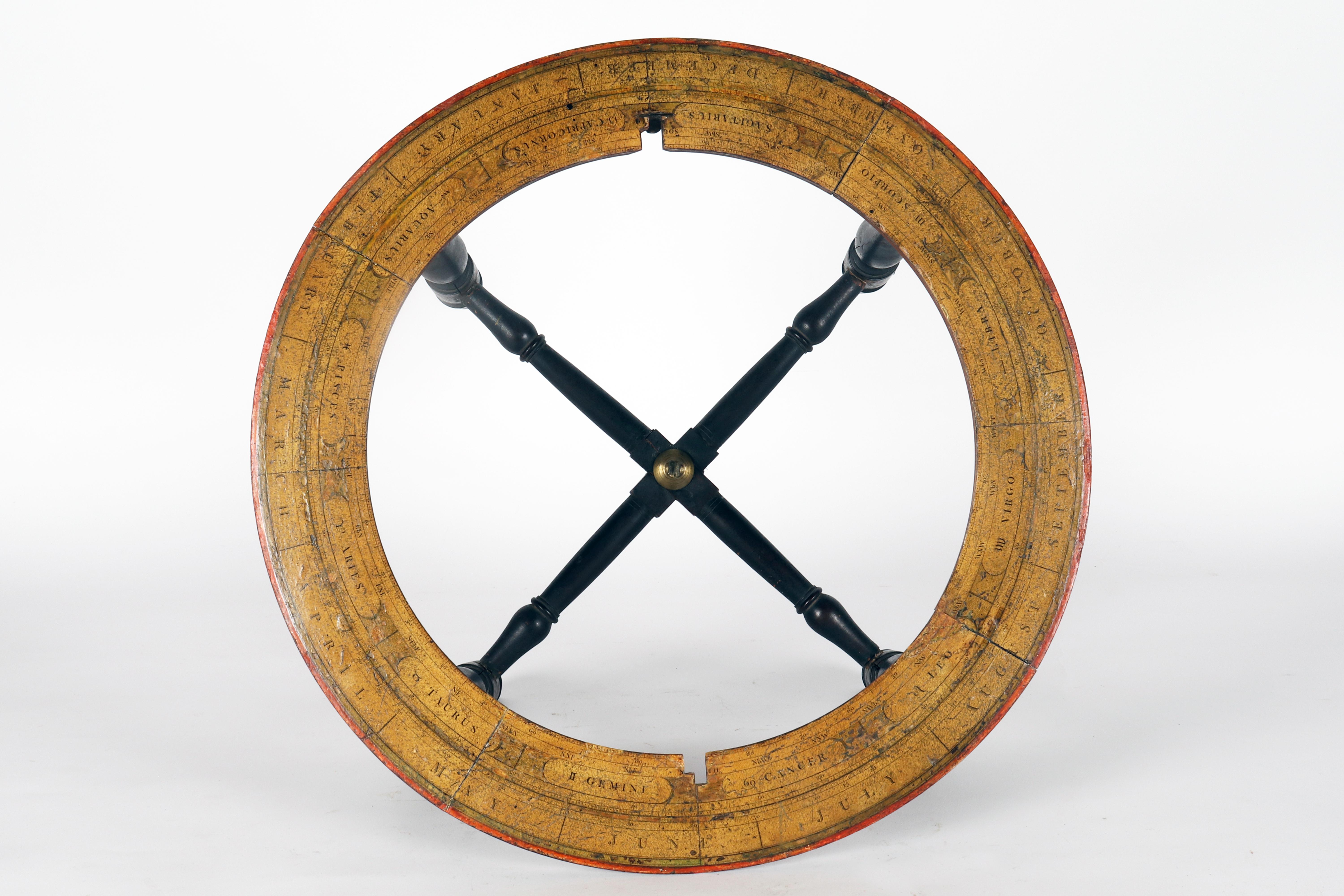 Rare globe terrestre de 12 pouces signé Cary, London United Kingdom 1800. en vente 8