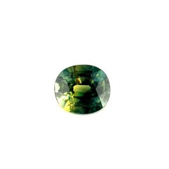 Rare 1.26ct GIA Certified Parti Colour Thai Sapphire Blue Green Yellow Untreated