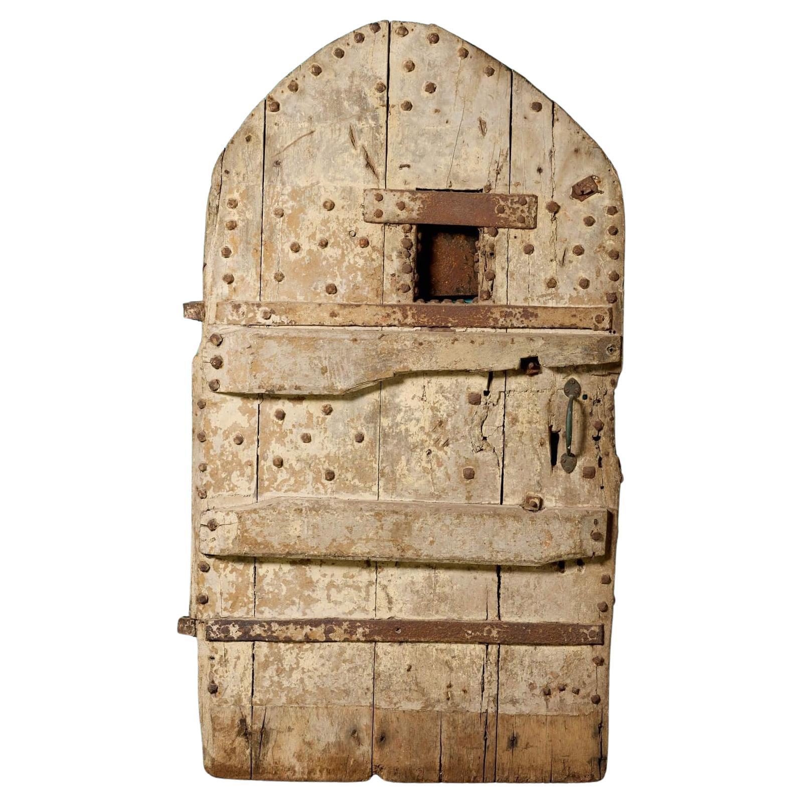 Rare 13th Century Medieval English Oak Door For Sale