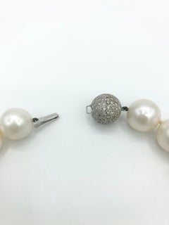 Raro collar de perlas del mar del sur de 15-20 mm