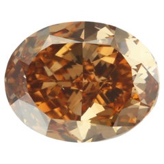 Rare 1.51 Carat Fancy Deep Brown-Orange Diamond – GIA Certified