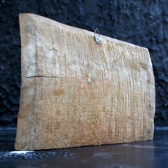 Rare 15th Century Renaissance North Italy Hand Carved Ceiling Tile