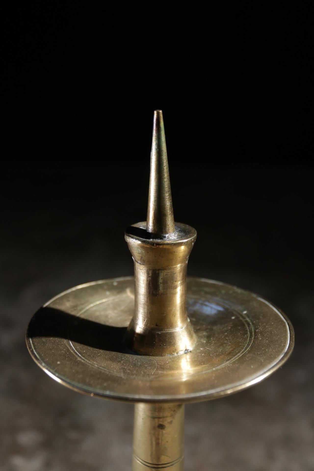 16th century brass candlesticks