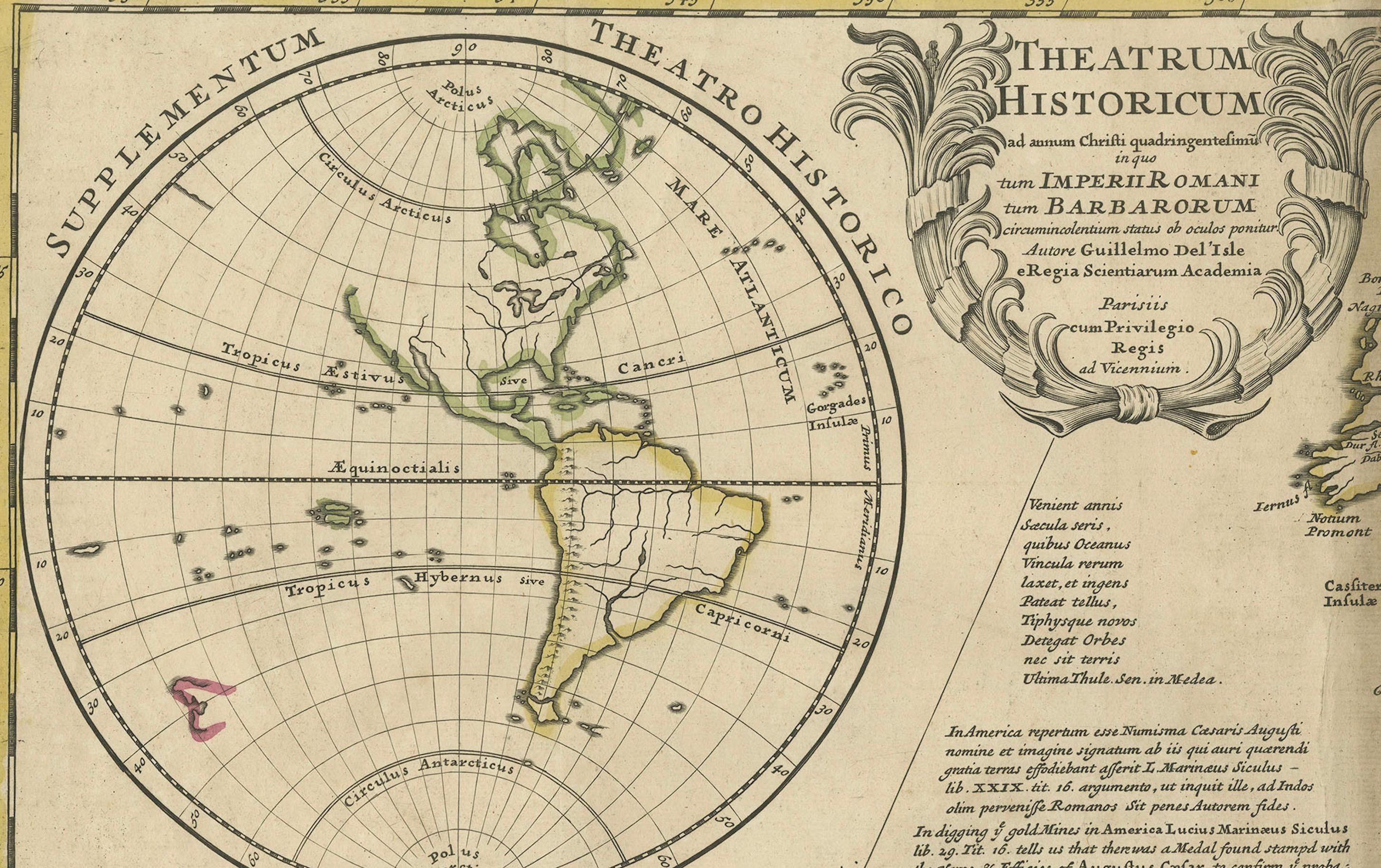 Rare 1730 Roman Empire Map by Moll - Detailed and Engraved Masterpiece For Sale 1