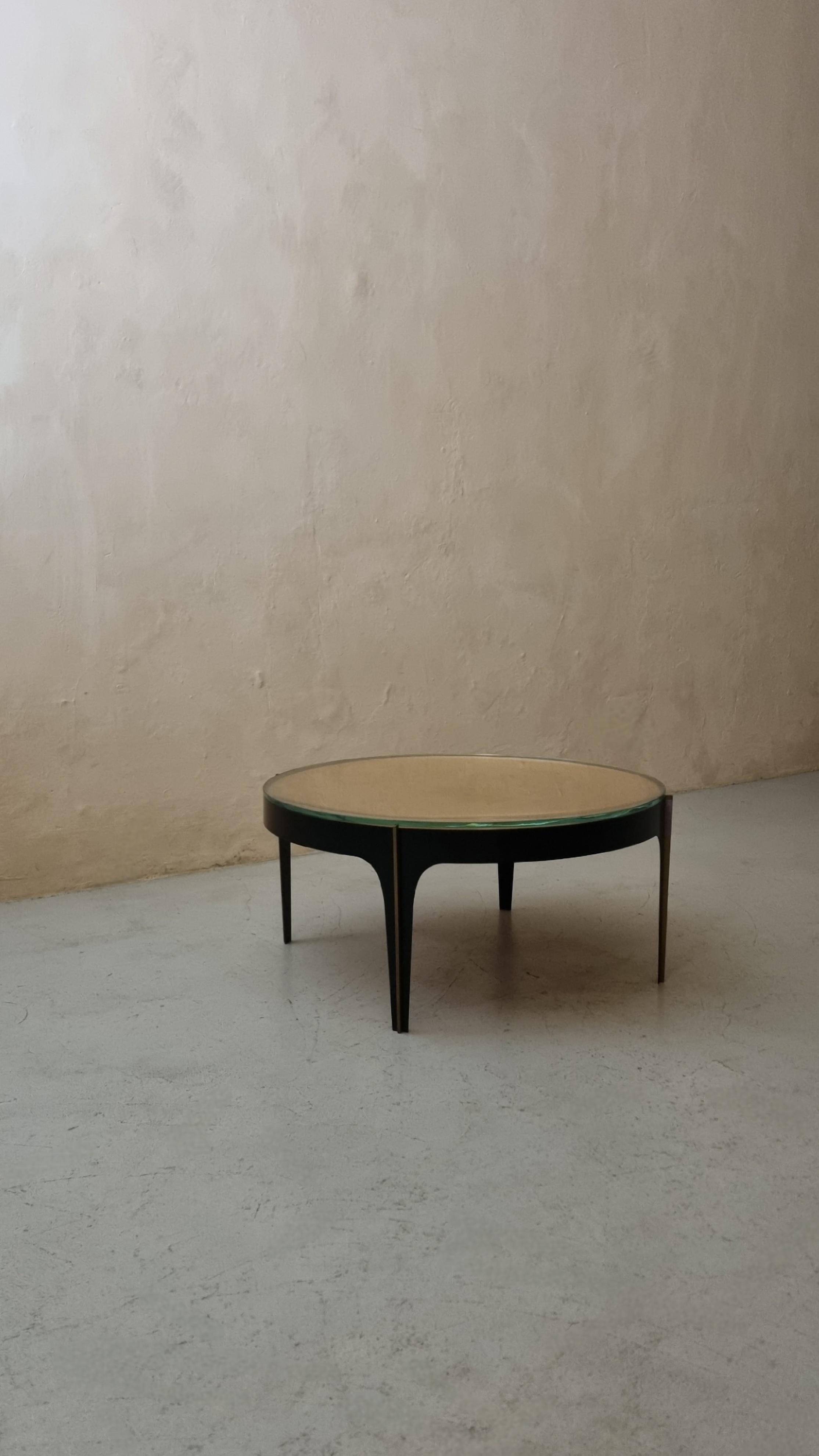 Mid-Century moderno Rare 1774 coffee table designed by Max Ingrand for Fontana Arte 1958. in vendita
