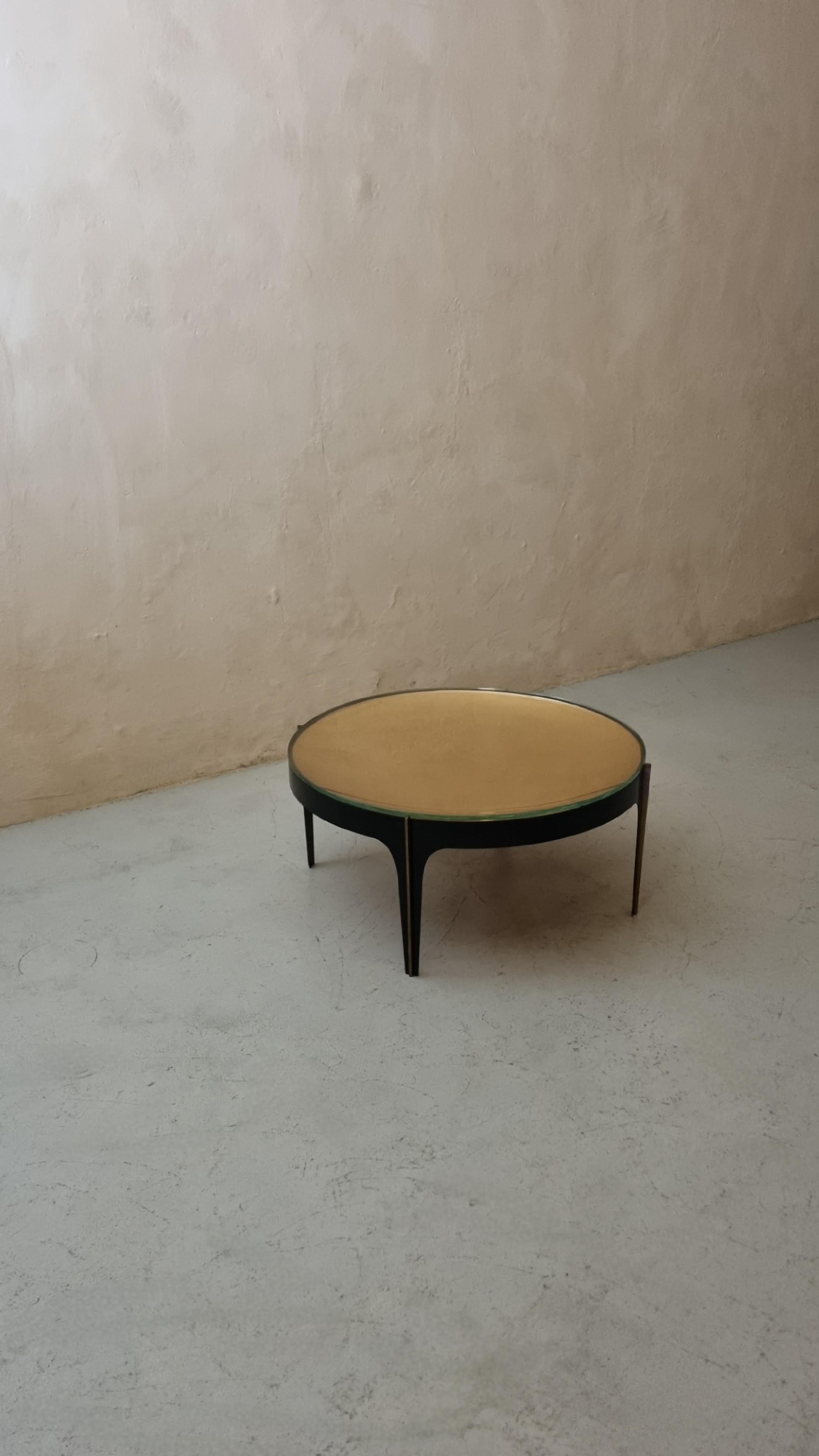 Rare 1774 coffee table designed by Max Ingrand for Fontana Arte 1958. In condizioni buone in vendita a Arezzo, Italy