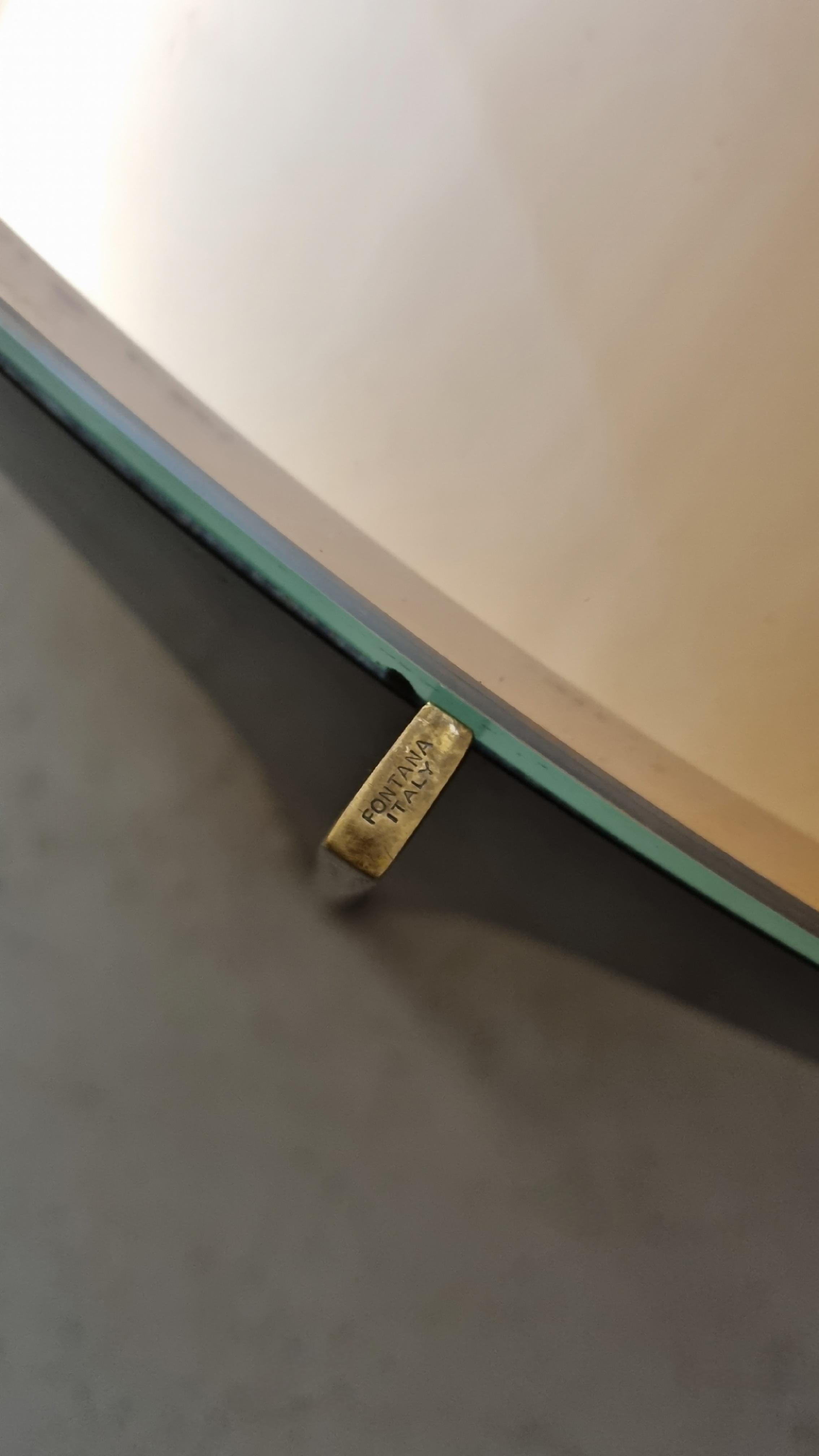 Ottone Rare 1774 coffee table designed by Max Ingrand for Fontana Arte 1958. in vendita