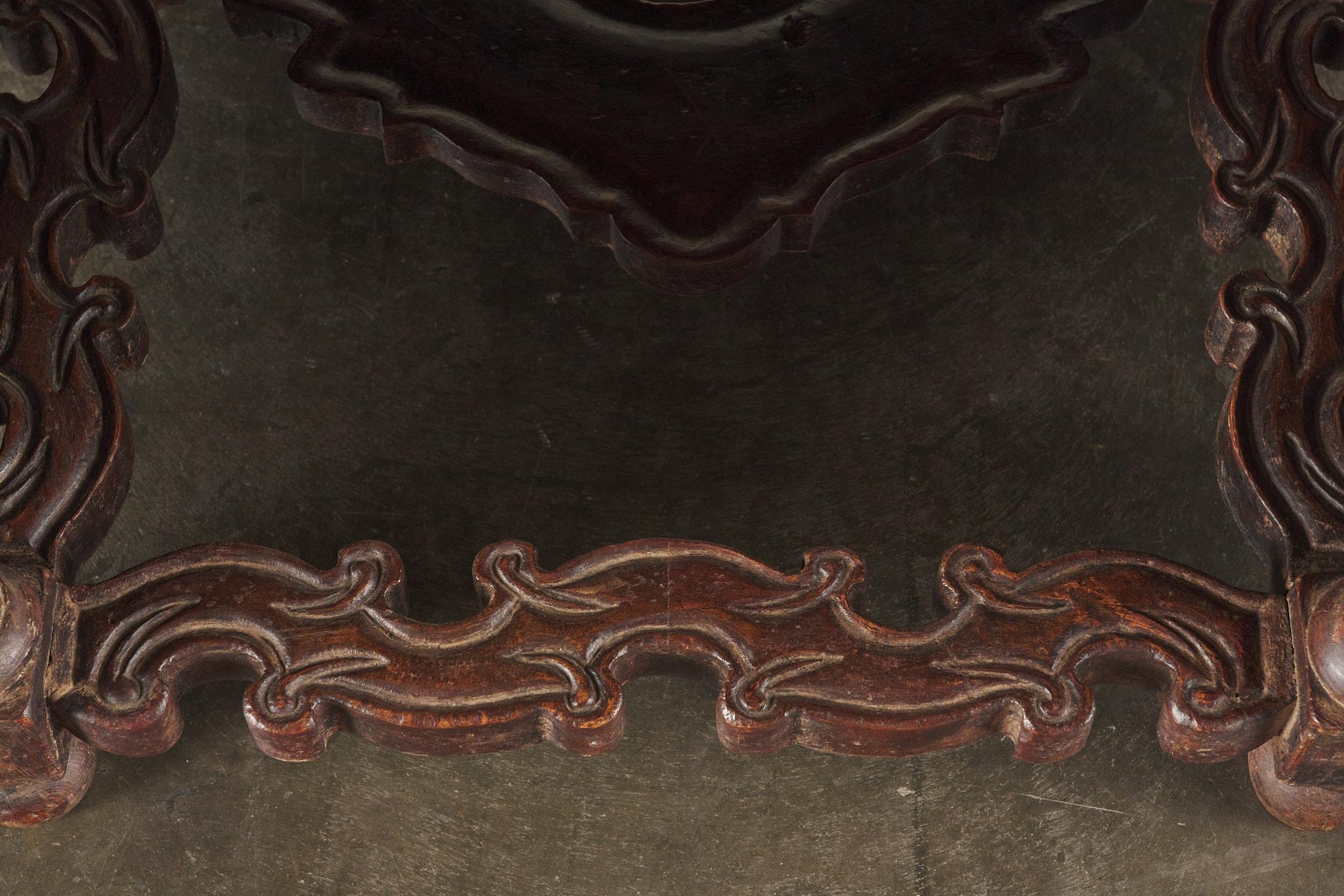 Rare 17th C Table Folding Center Table With Drawer For Sale 2