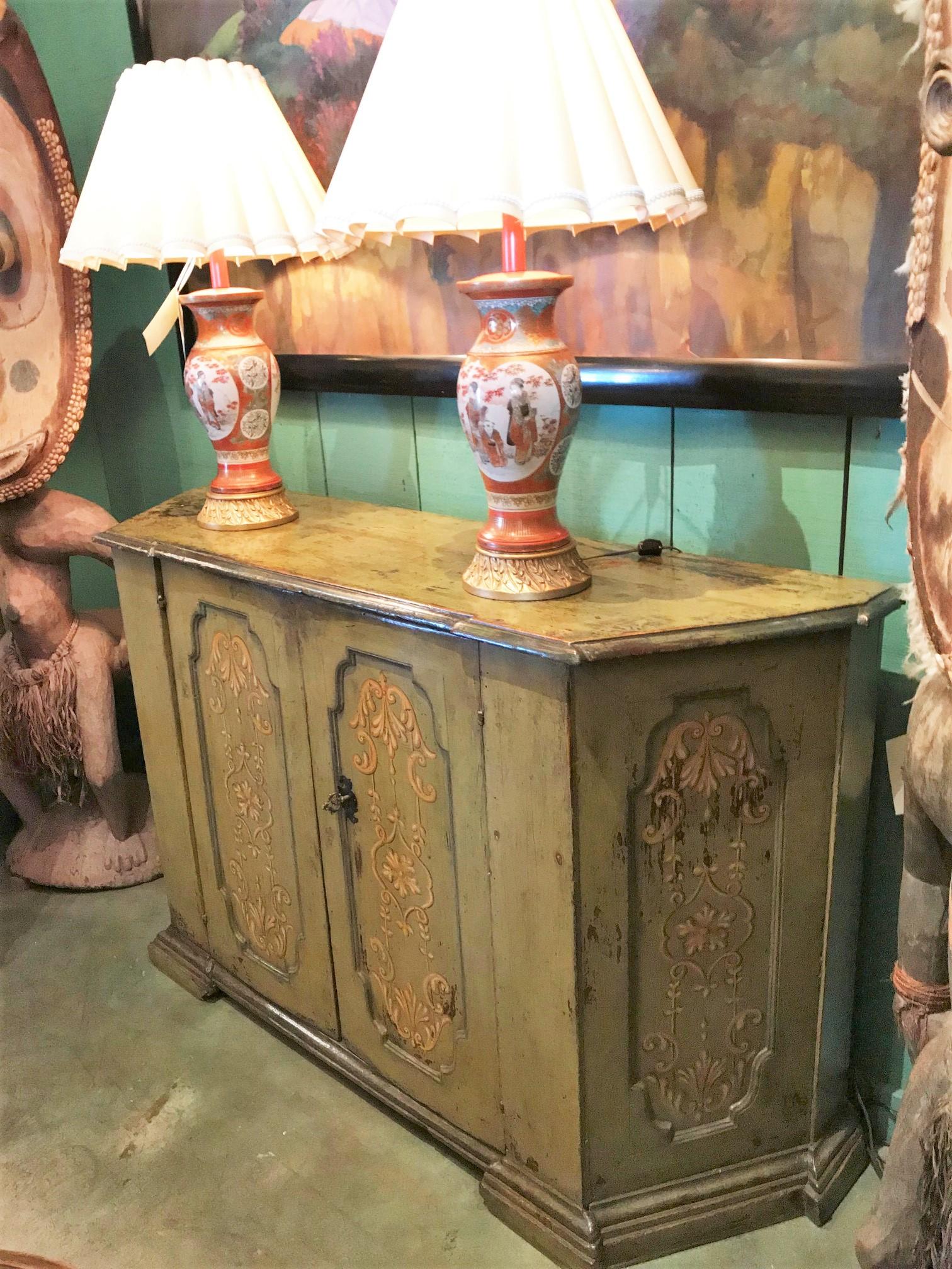Rara Credenza Barroca Toscana del S. XVII Consola Aparador Italiano LA CA en venta 6