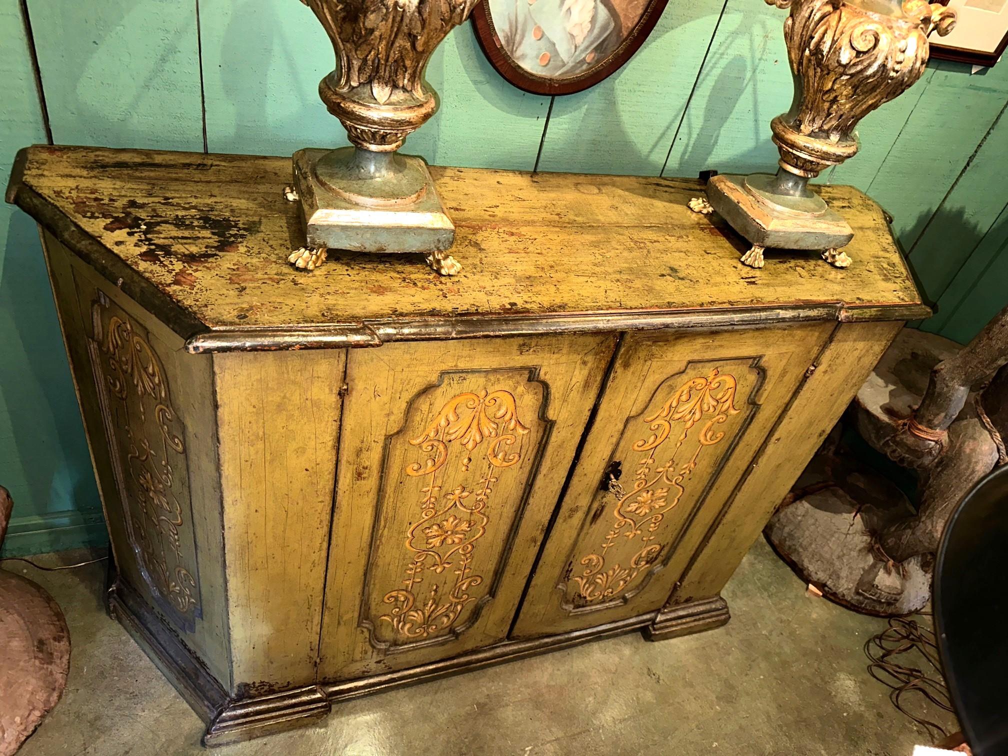 Rara Credenza Barroca Toscana del S. XVII Consola Aparador Italiano LA CA en venta 12