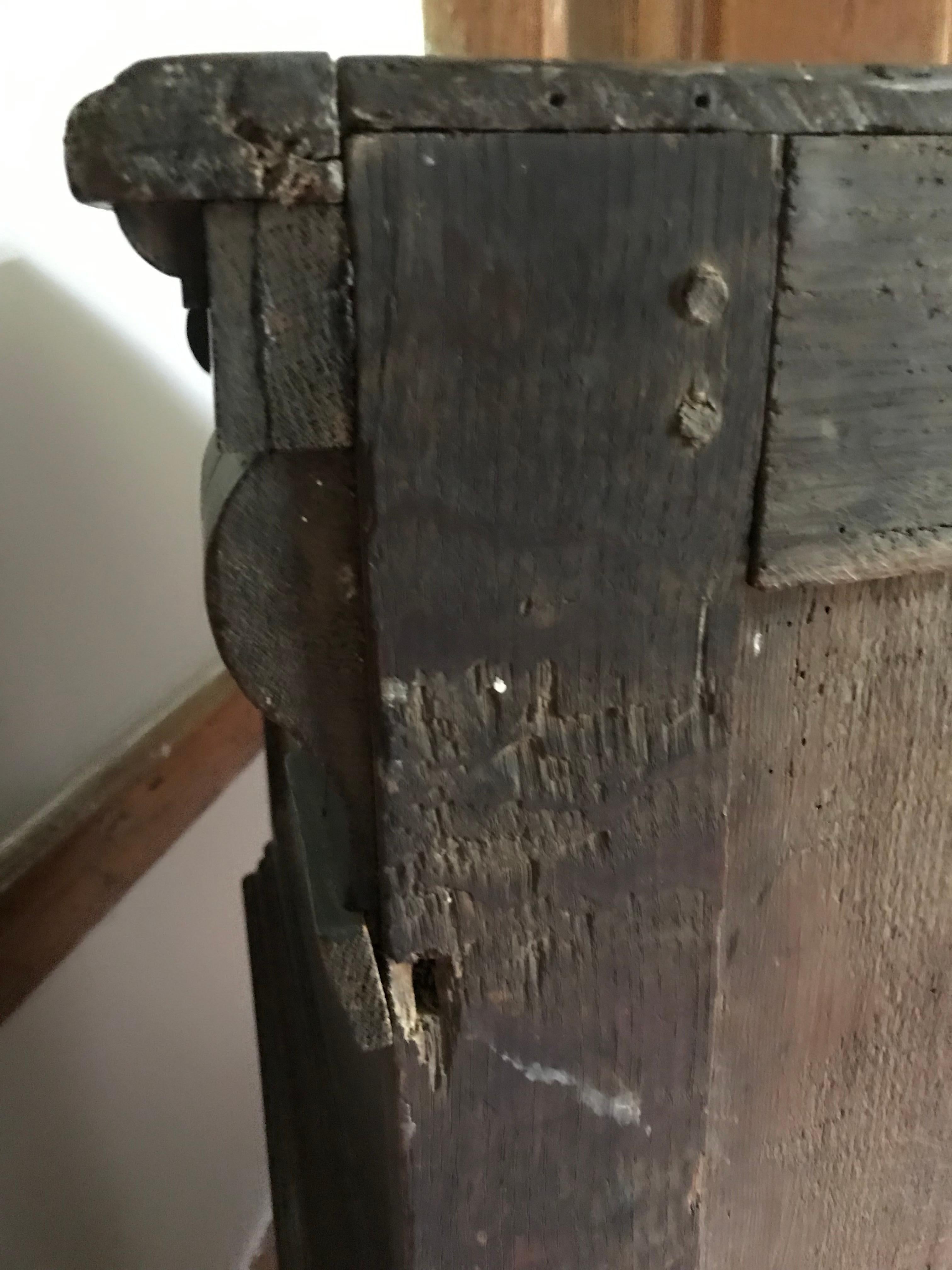 17ème siècle Rare cabinet de cour du 17e siècle en vente