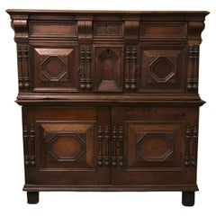 Raro gabinete de corte del siglo XVII