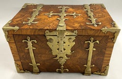 Rare 17th Century English Coffre Fort or Strong Box, circa 1690