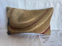 Rare 17th Century Flemish Baroque Tapestry Fragment Decorative Pillow