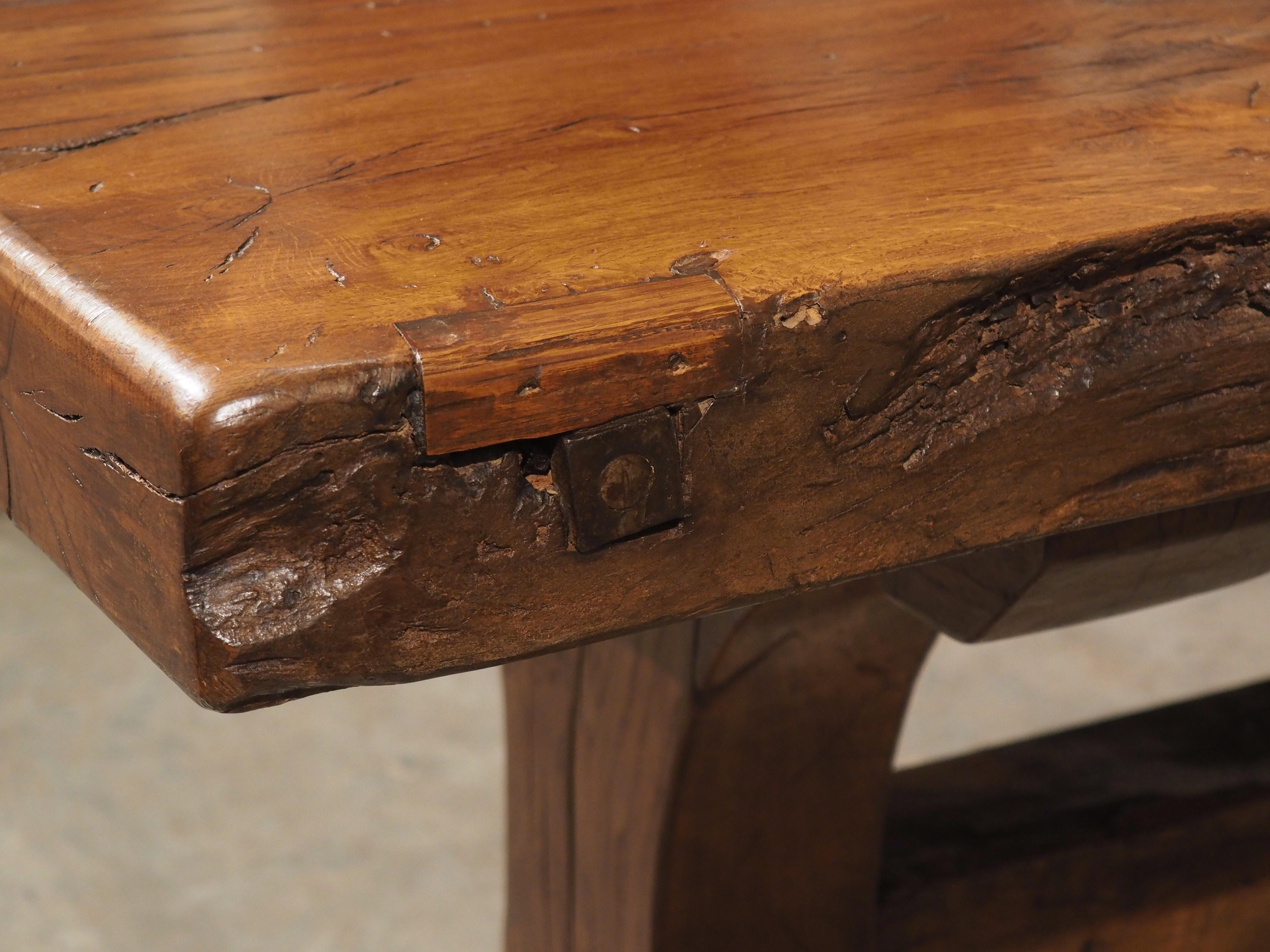 Rare 17th Century French Oak Refectory Table 2