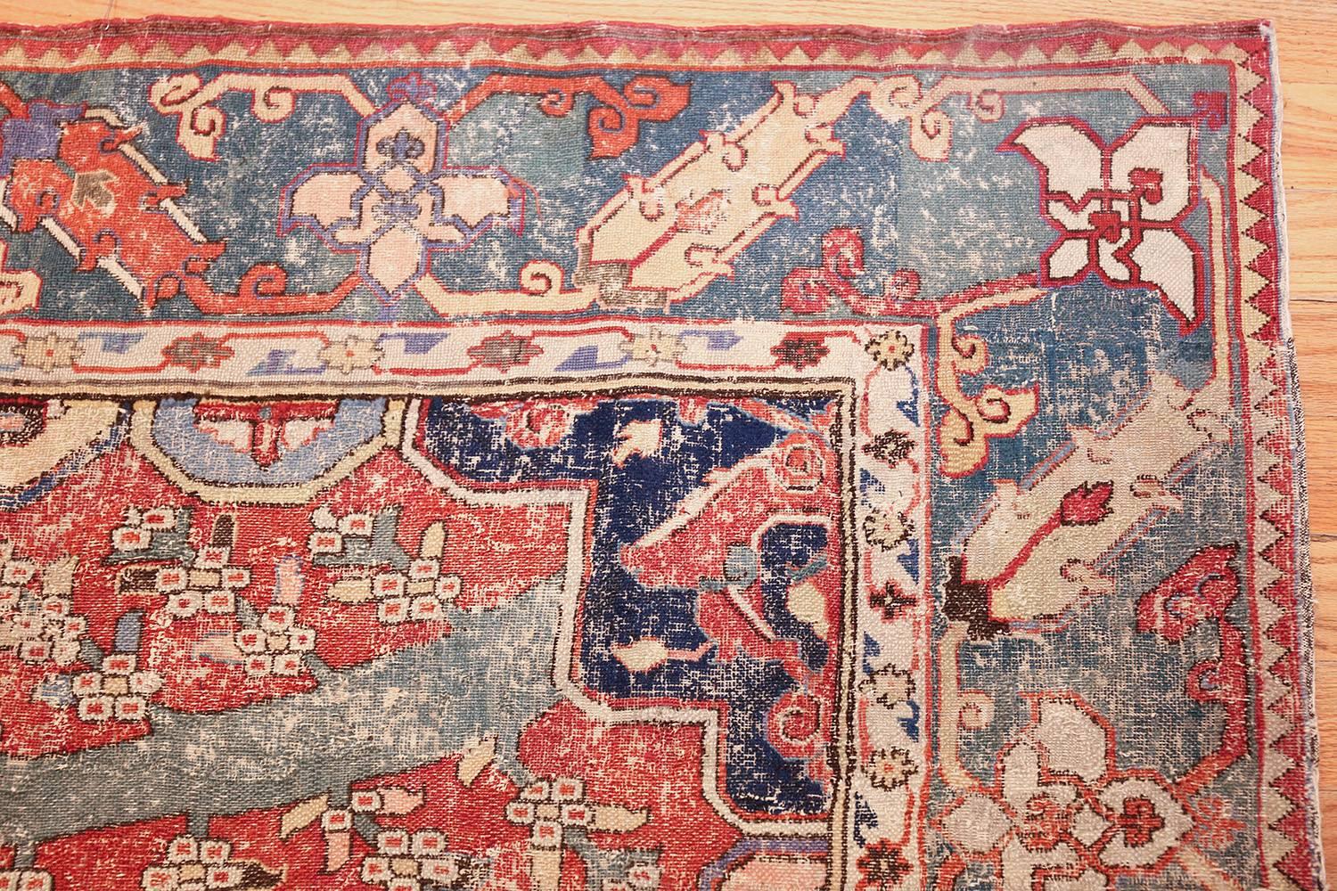 Nazmiyal  17th Century Gallery Size Khorassan Persian Rug. Size: 5' 4