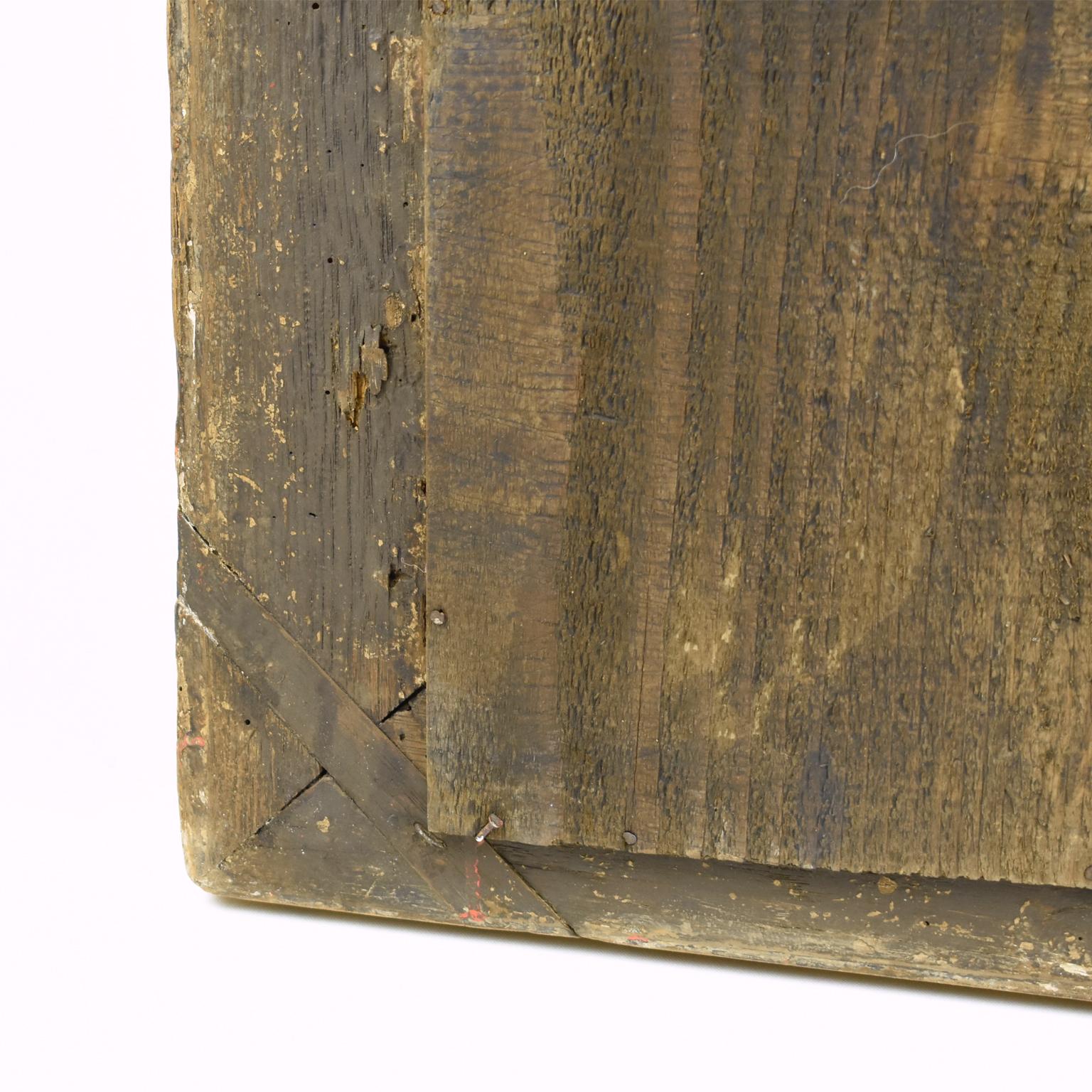 Raro espejo del siglo XVII de madera dorada y mercurio, hacia 1600 en venta 3