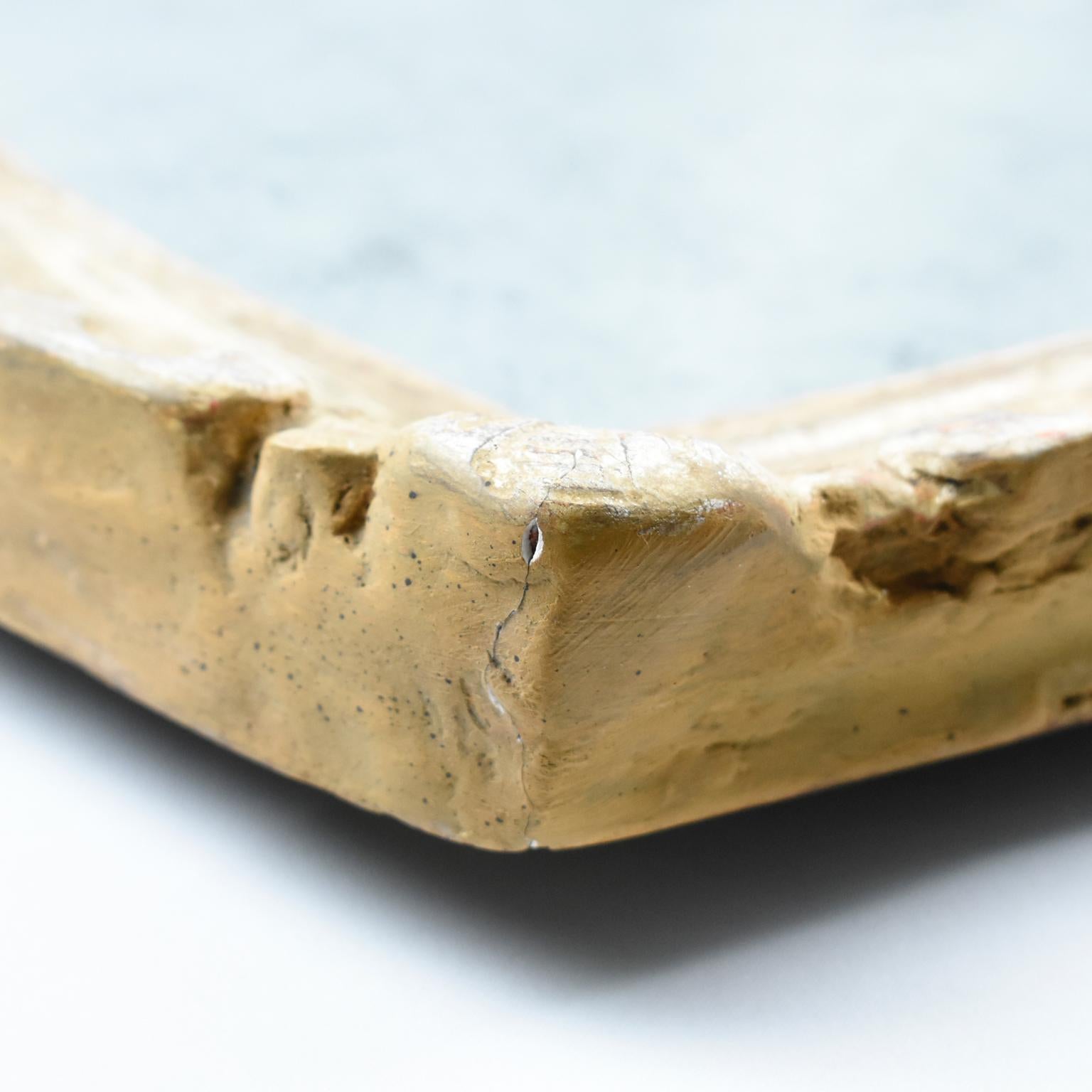 Raro espejo del siglo XVII de madera dorada y mercurio, hacia 1600 en venta 4