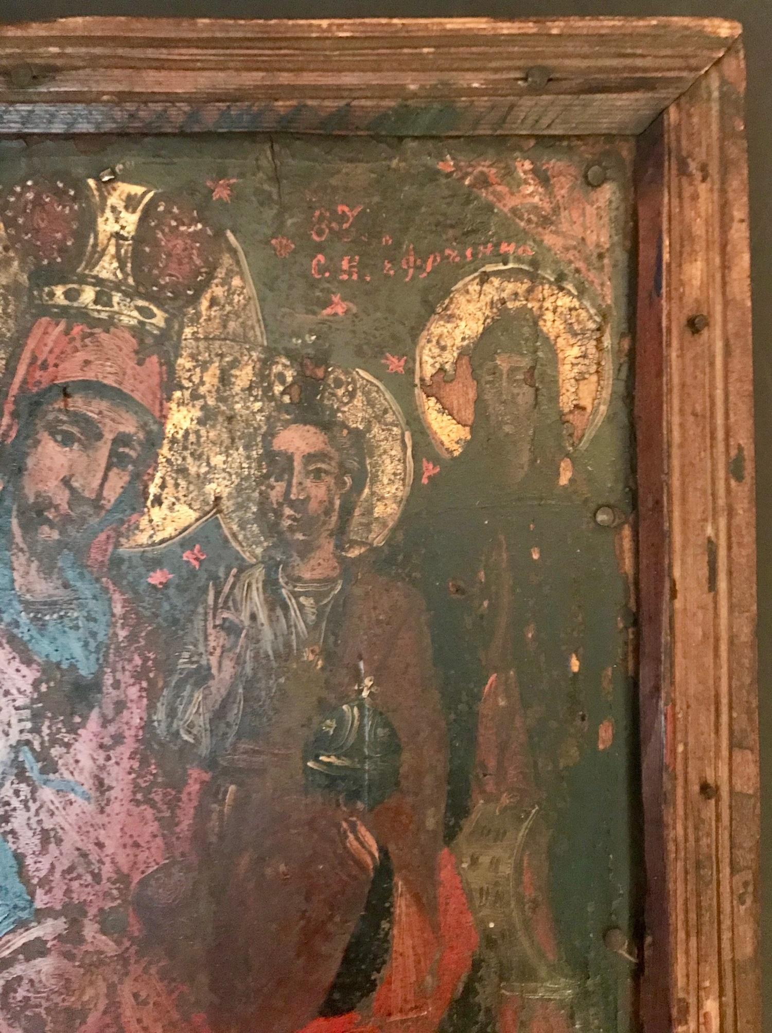 Renaissance Rare 17th Century Russian Orthodox Icon