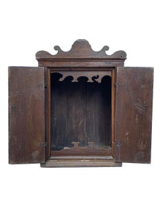 Rare 17th Century South American Colonial Shrine