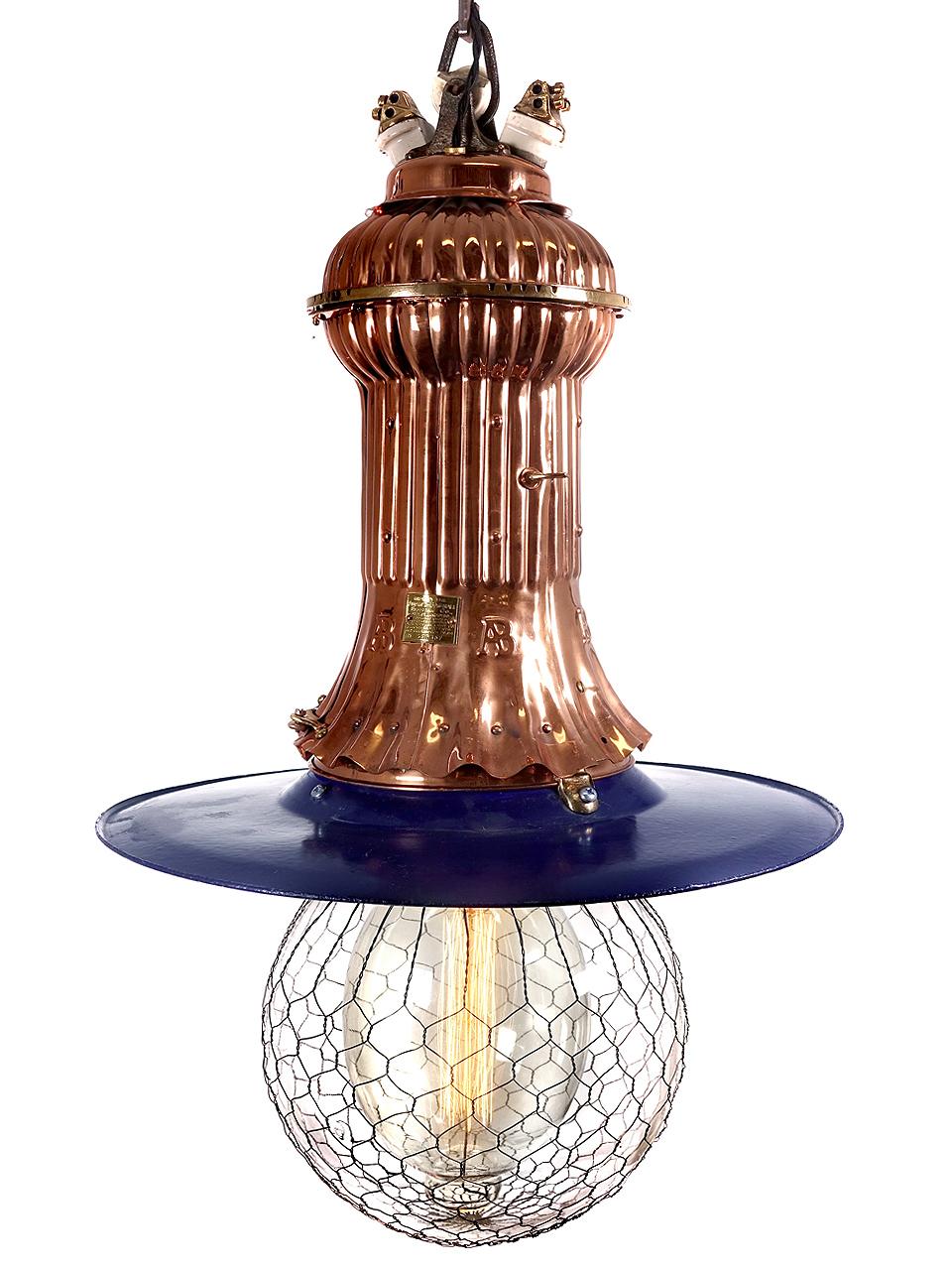 If you search the internet for this Adams-Bagnall street lamp you will find out just how rare these are. They are on every lamp collectors wish list. It's nice to hang a rare lamp but it still needs to look great as well. I think this was one of the