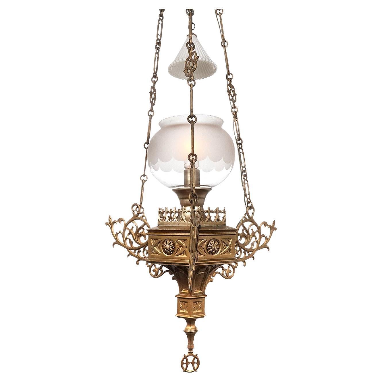 Rare 1800s Sanctuary Lantern
