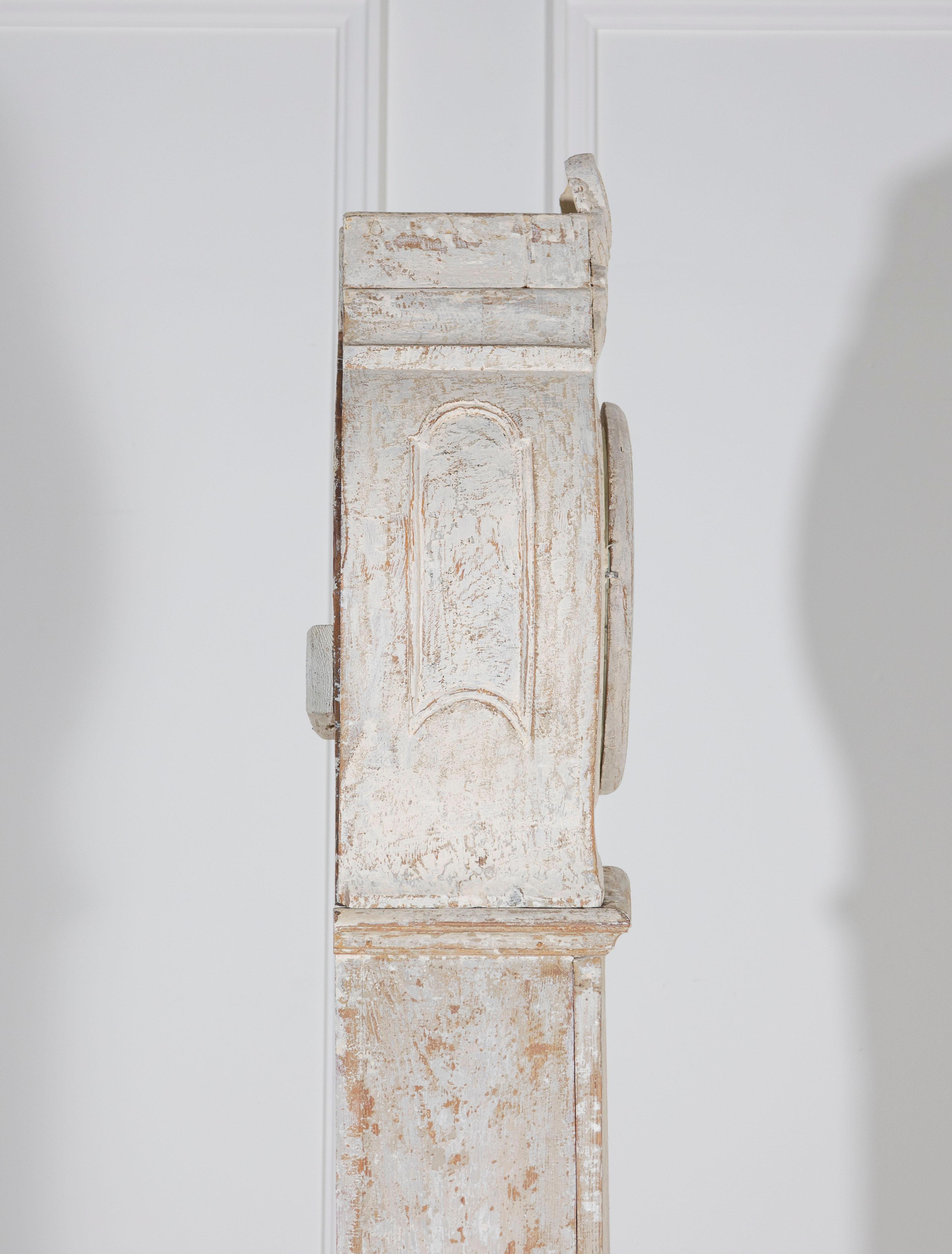 Raro reloj mora sueco de la década de 1820 con pintura y mecanismo originales en venta 4