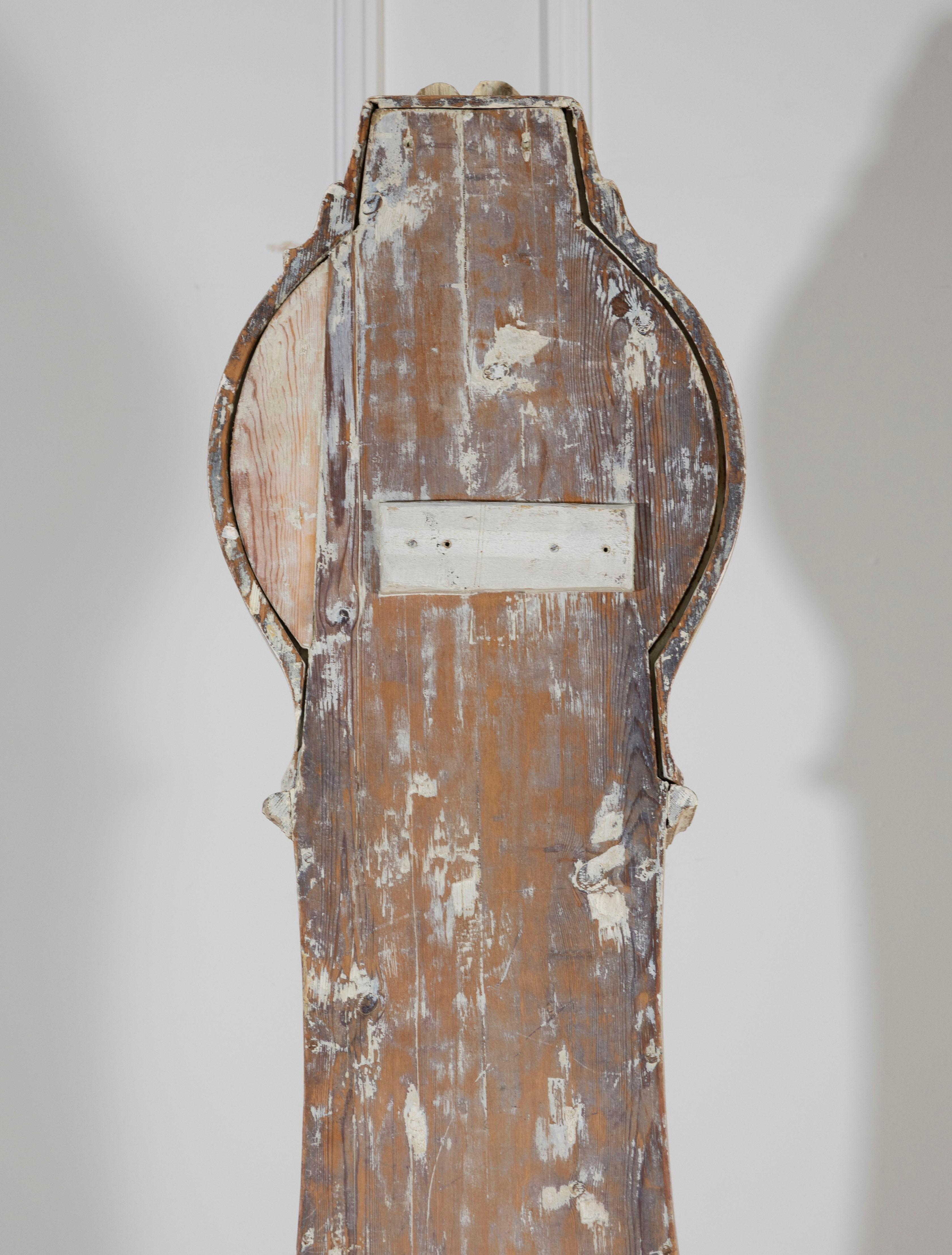 Raro reloj mora sueco de la década de 1820 con pintura y mecanismo originales en venta 6