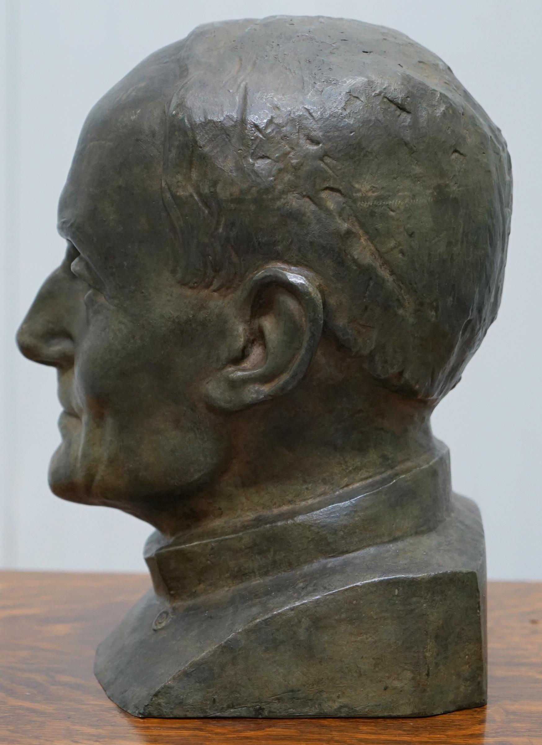 Rara testa di sacerdote russo del 1840 con etichetta James Bourlet & Sons Ltd. in vendita 8